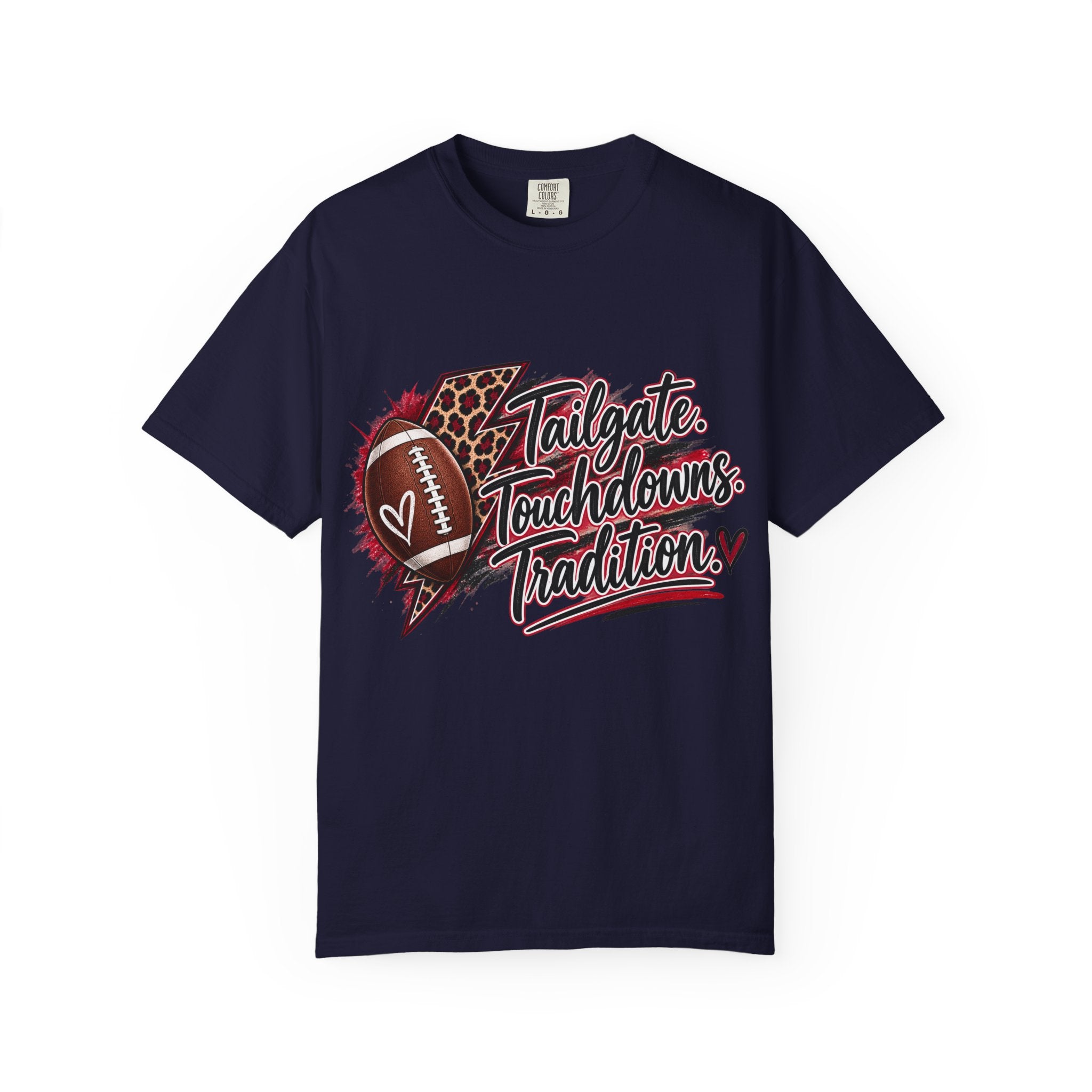 Tailgate Touchdowns Tradition Football T-Shirt