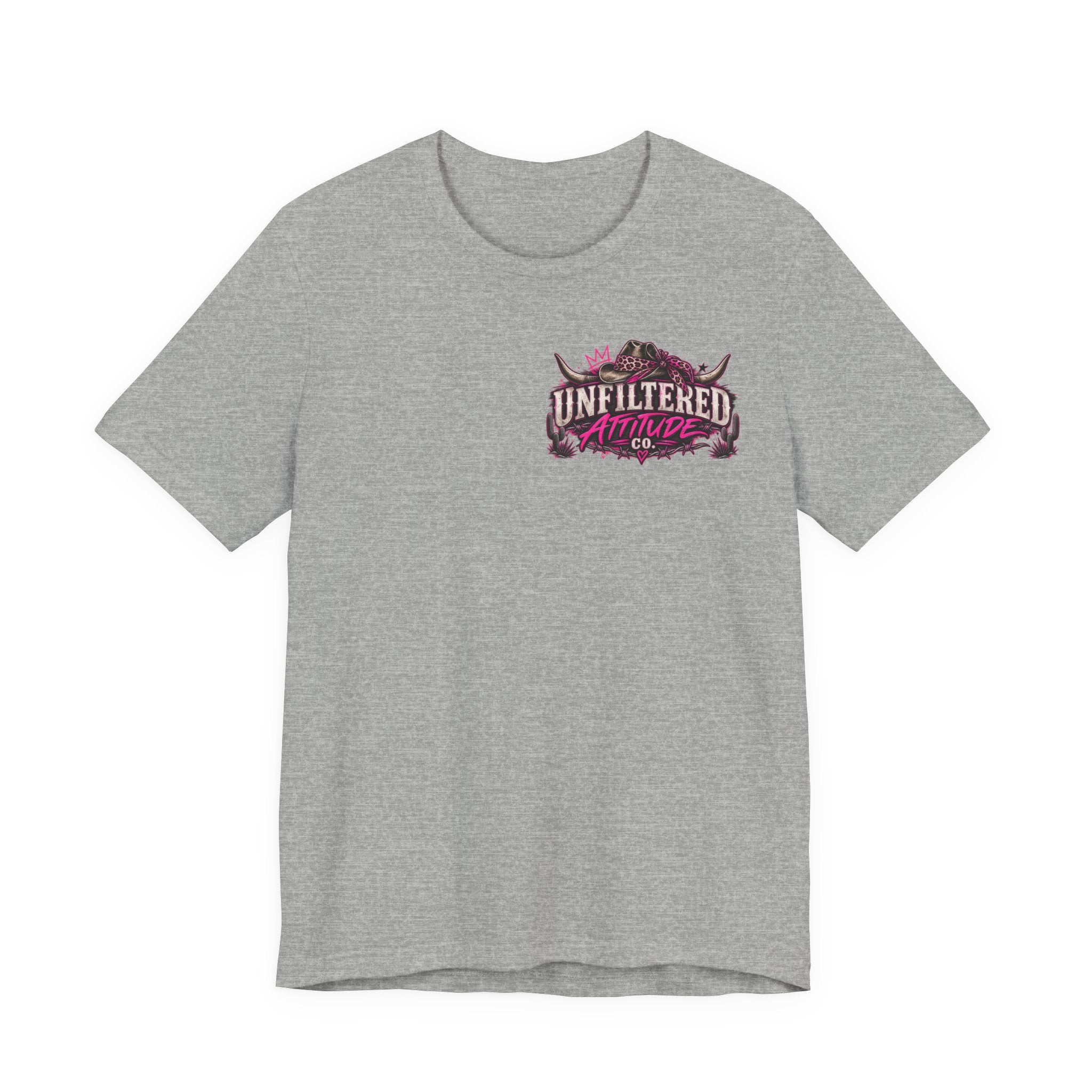 Boots On, Filter Off Tee — Western Cowgirl Graphic T-Shirt