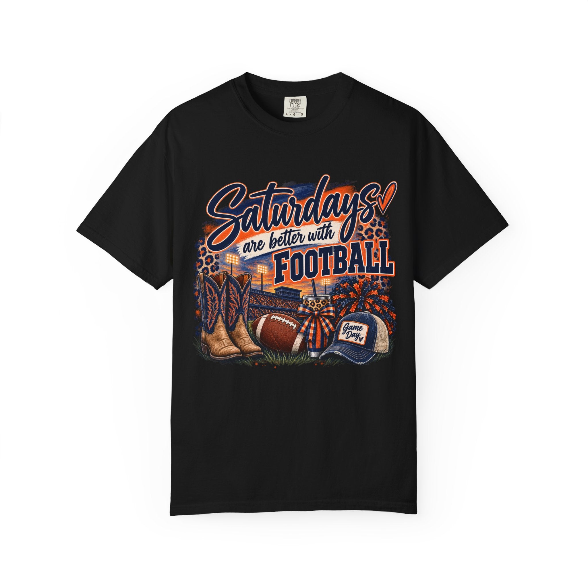 Saturdays Are Better with Football T-Shirt — Vintage Game Day Tee