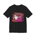 Spooky But Cute – Leopard Print Ghost Halloween Graphic Tee