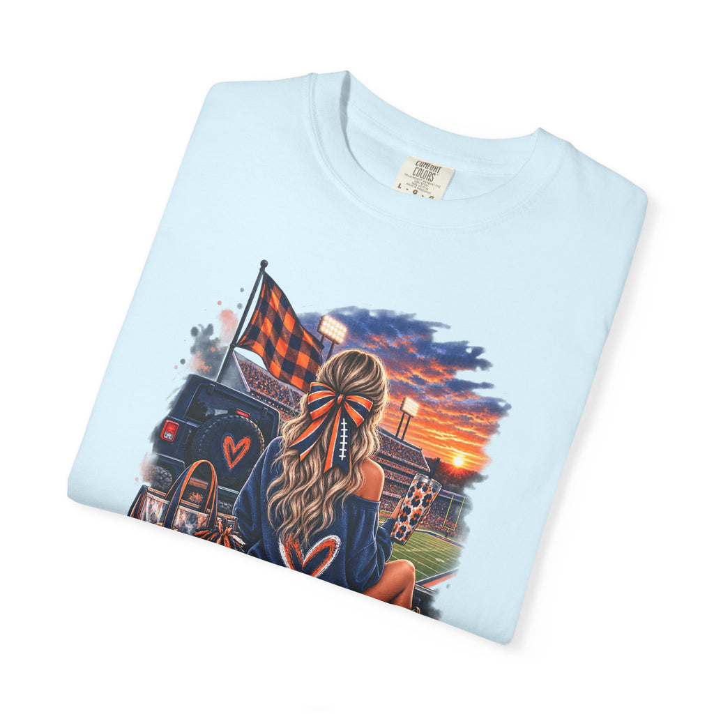 Southern Roots & Football T-Shirt — Tailgate Mom Graphic Tee