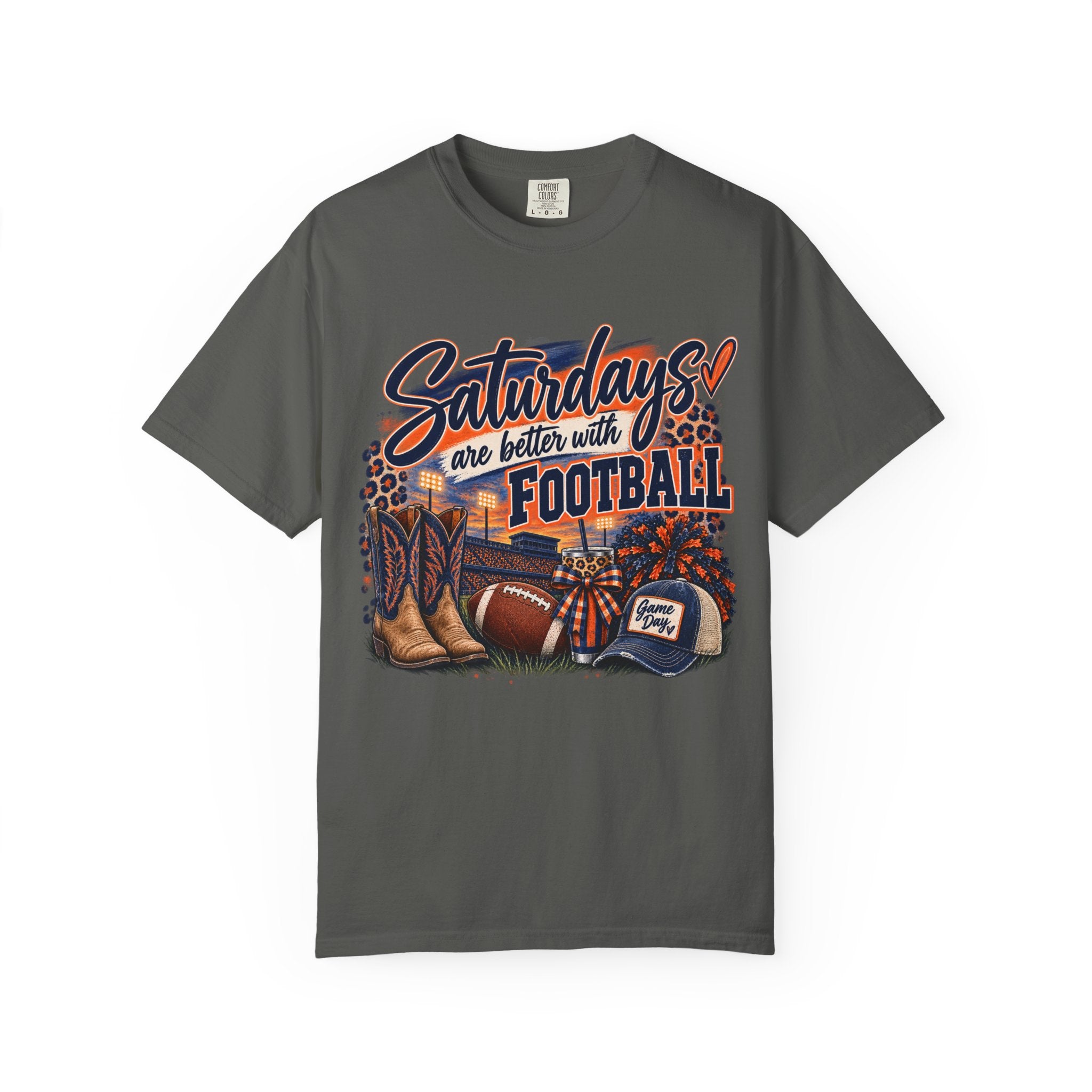 Saturdays Are Better with Football T-Shirt — Vintage Game Day Tee