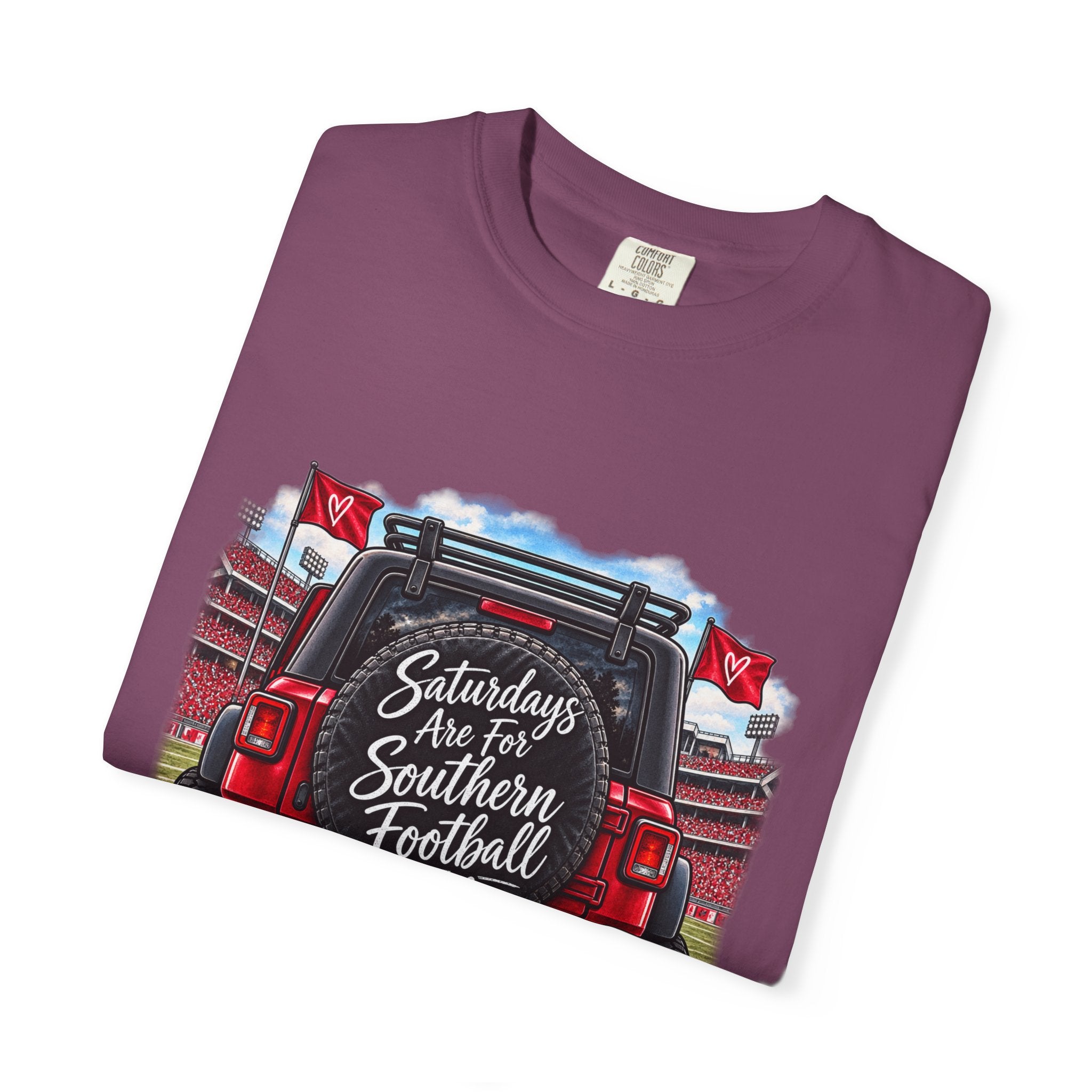 Southern Football Tailgate T-Shirt – “Saturdays are for Southern Football” Truck Tailgate Design