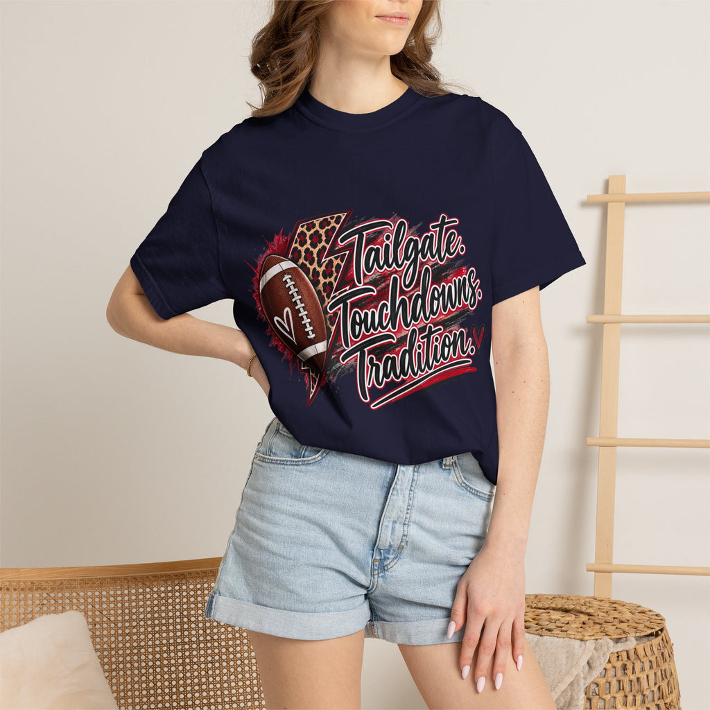 Tailgate Touchdowns Tradition Football T-Shirt