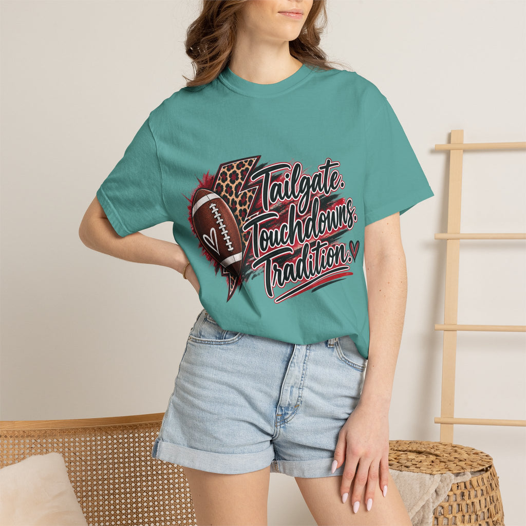Tailgate Touchdowns Tradition Football T-Shirt