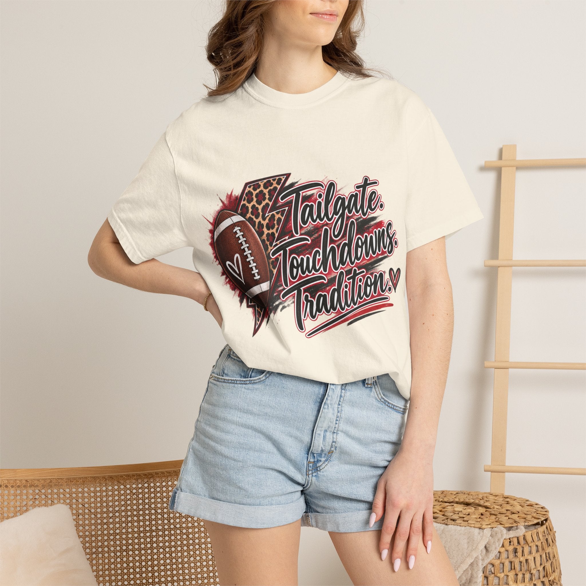 Tailgate Touchdowns Tradition Football T-Shirt