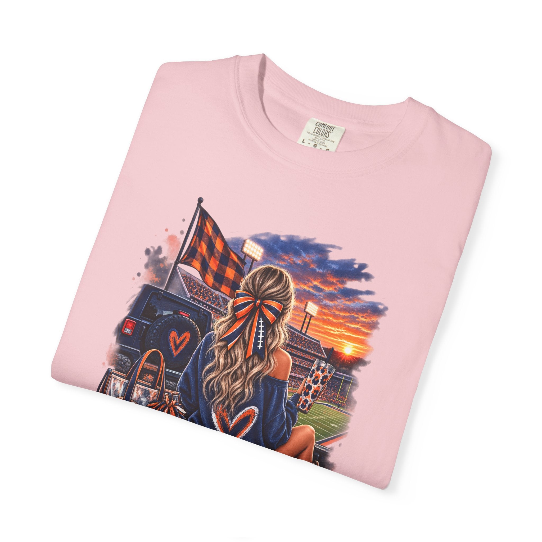 Southern Roots & Football T-Shirt — Tailgate Mom Graphic Tee