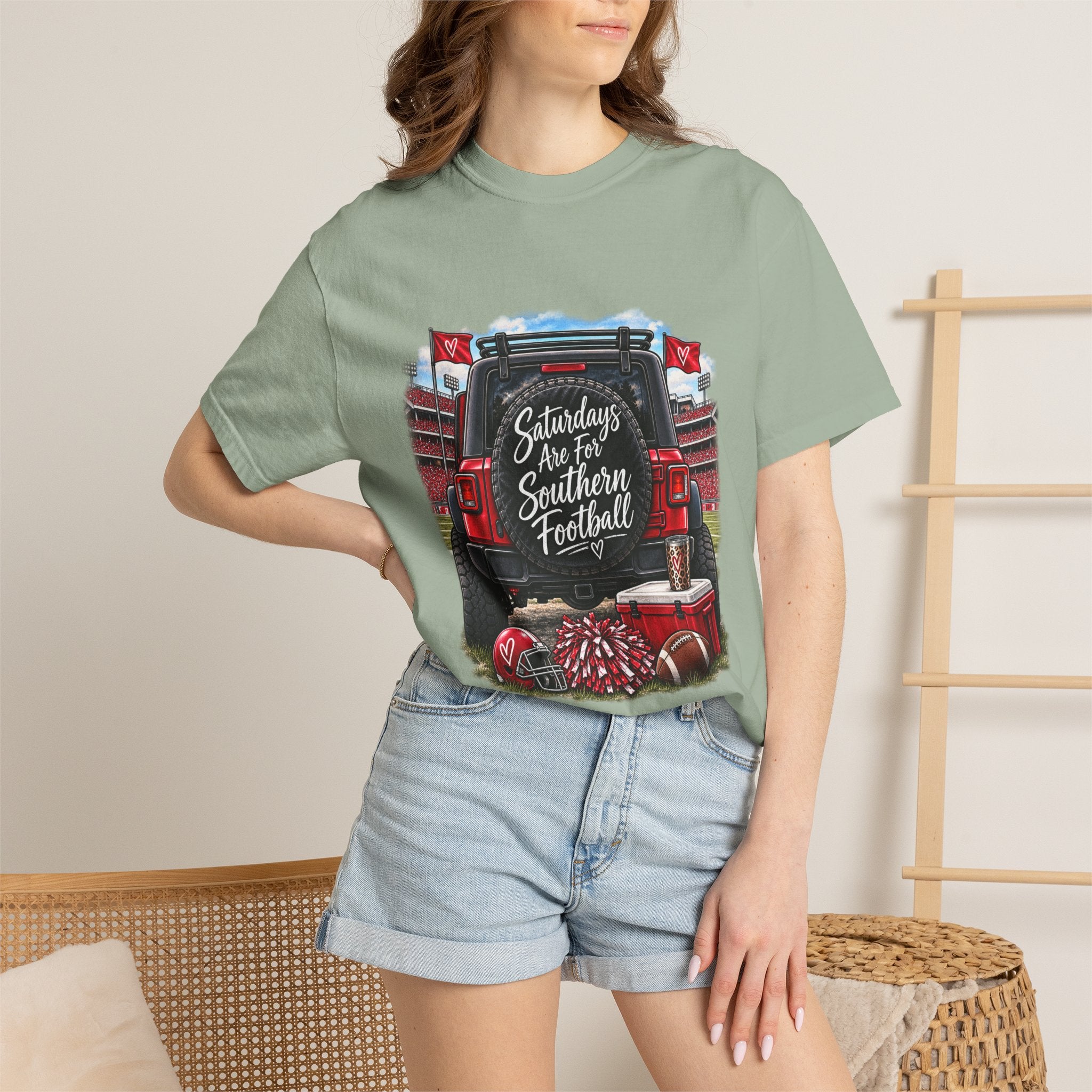 Southern Football Tailgate T-Shirt – “Saturdays are for Southern Football” Truck Tailgate Design