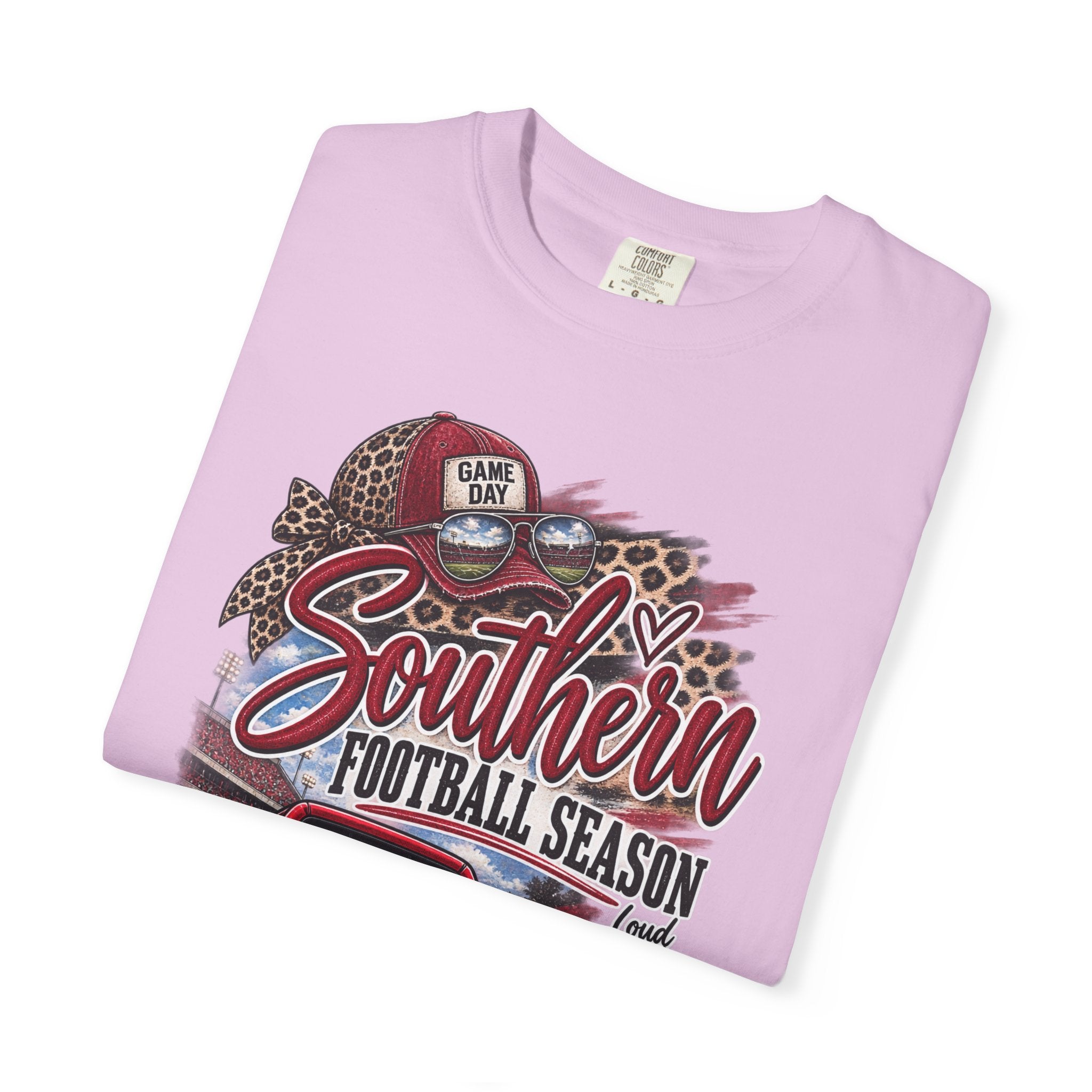 Southern Football Season T-Shirt — Vintage Truck, Cowboy Boots & Helmet Tailgate Tee