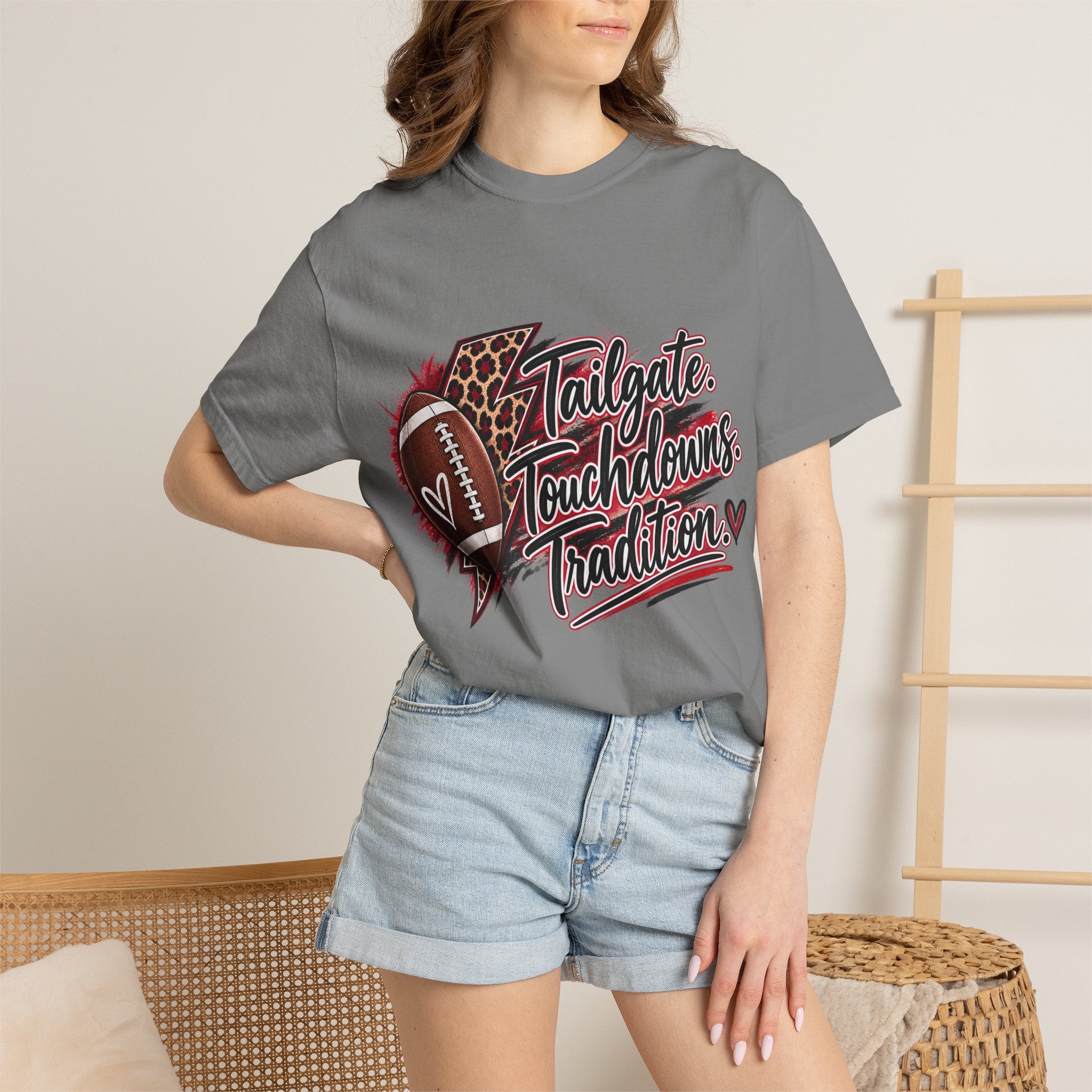 Tailgate Touchdowns Tradition Football T-Shirt