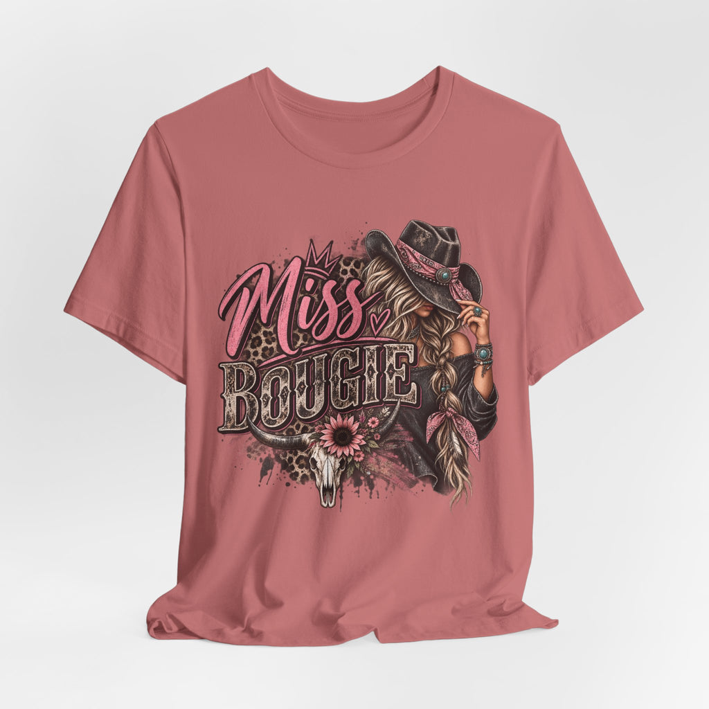 Miss Bougie Cowboy T‑Shirt