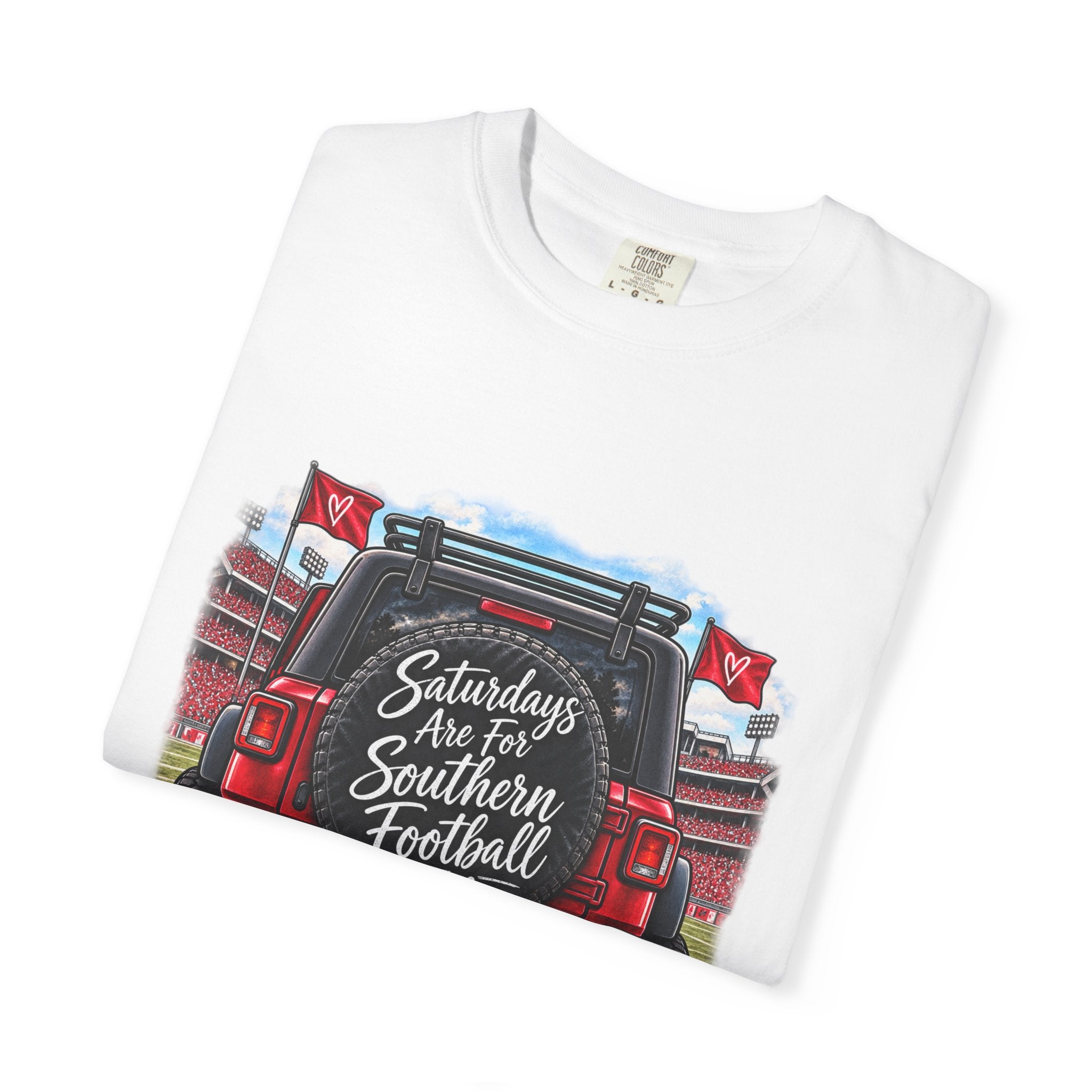 Southern Football Tailgate T-Shirt – “Saturdays are for Southern Football” Truck Tailgate Design