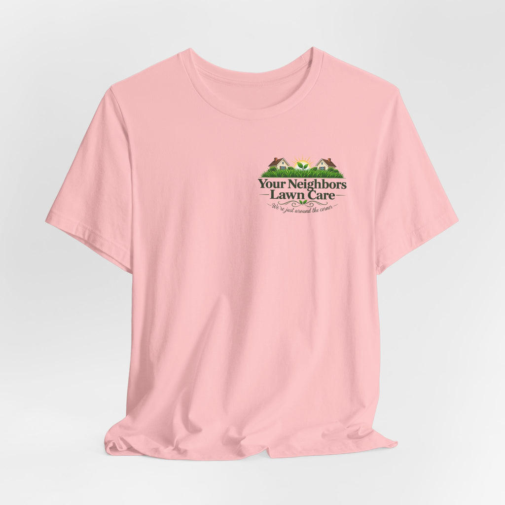 Lawn Care Company T-Shirt — "Your Neighbors Lawn Care" Logo Tee