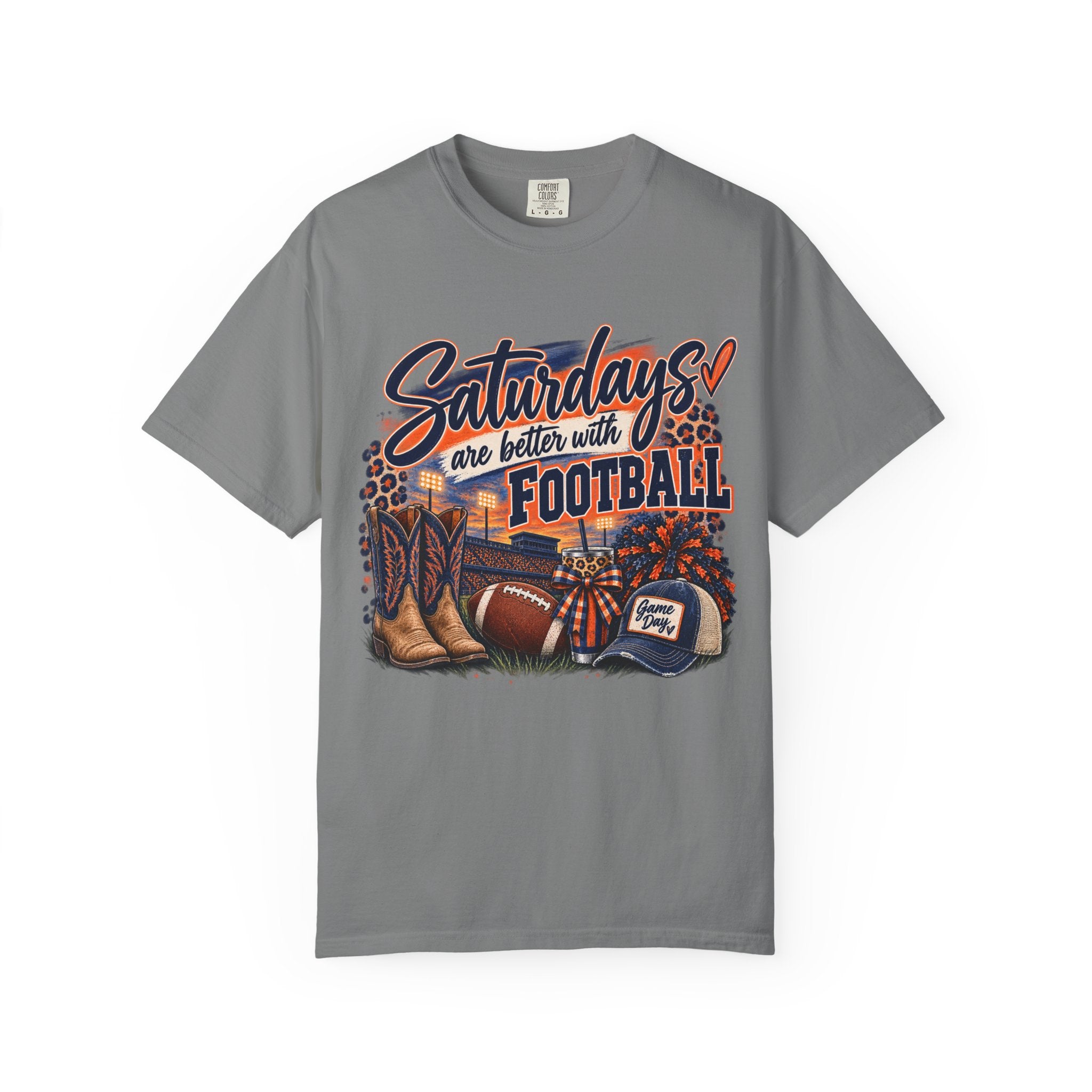 Saturdays Are Better with Football T-Shirt — Vintage Game Day Tee