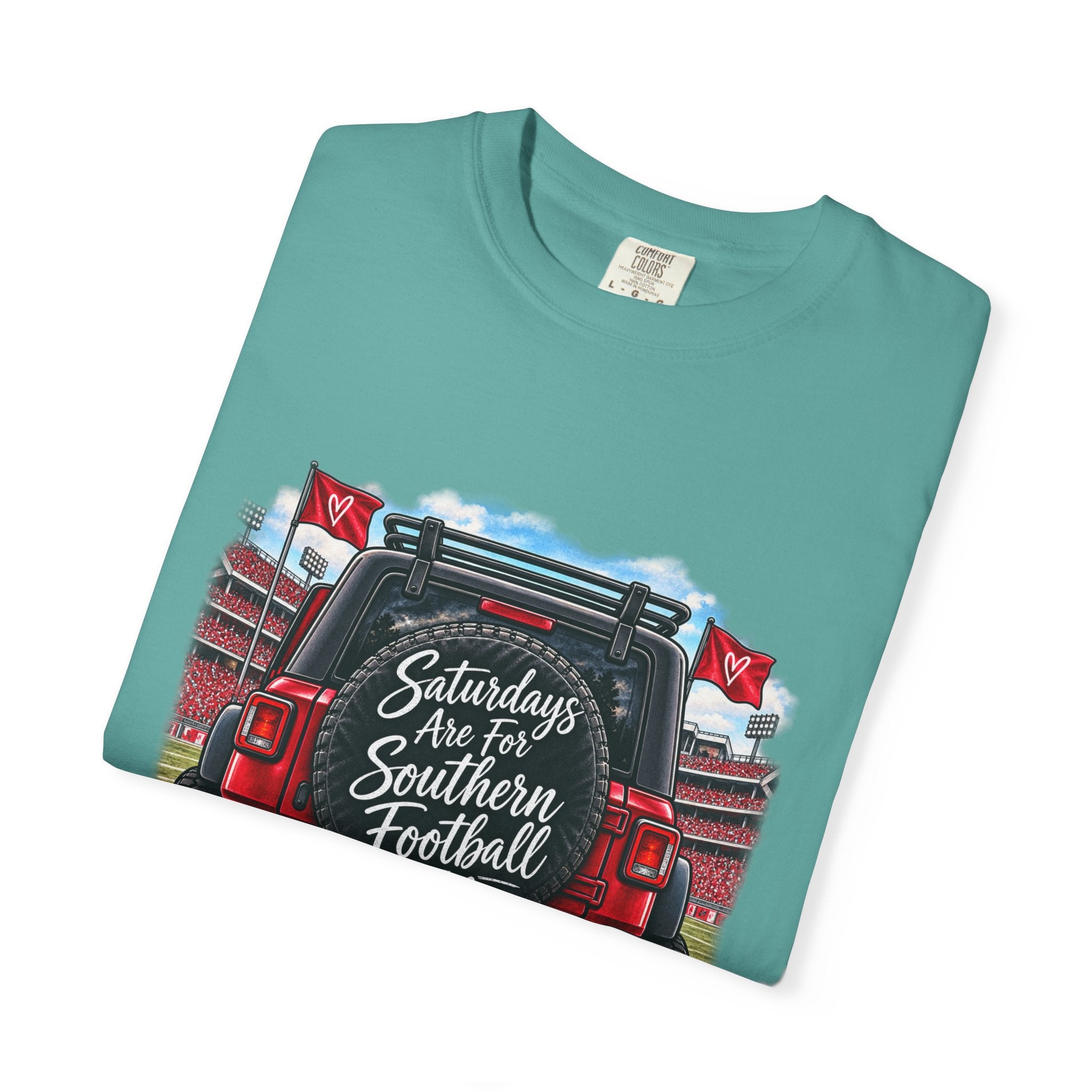 Southern Football Tailgate T-Shirt – “Saturdays are for Southern Football” Truck Tailgate Design