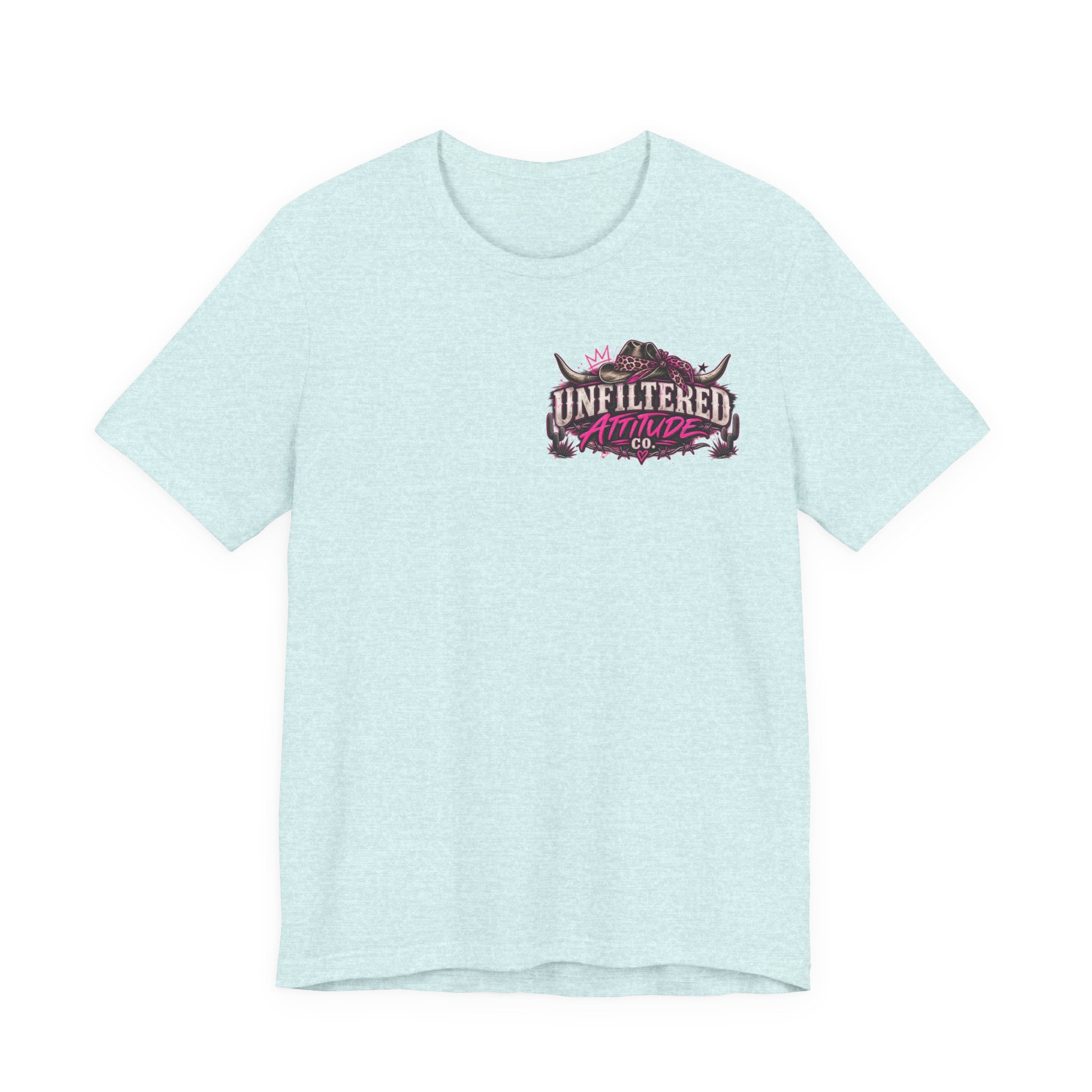 Boots On, Filter Off Tee — Western Cowgirl Graphic T-Shirt