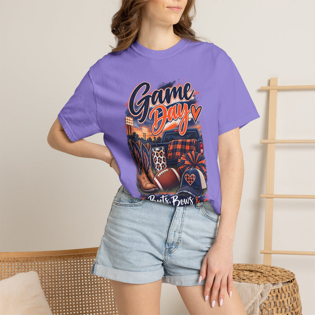 Game Day T-Shirt — Boots, Brews & Touchdowns Football Tee