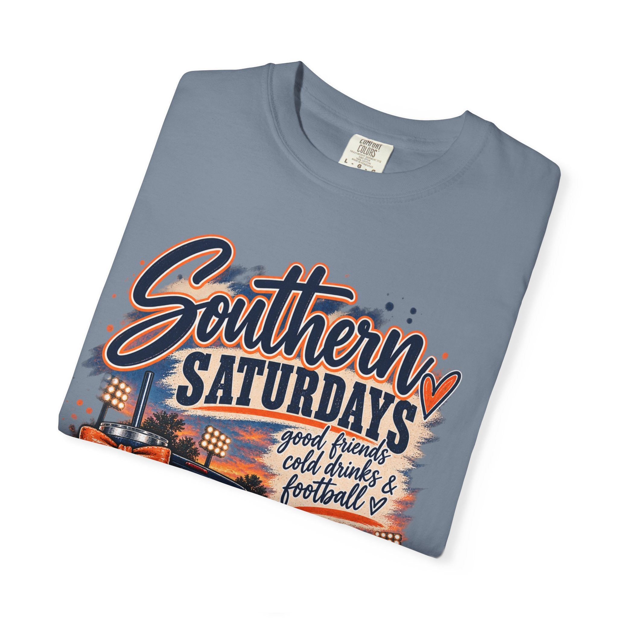Southern Saturdays Football T-Shirt — Game Day Tailgate Tee