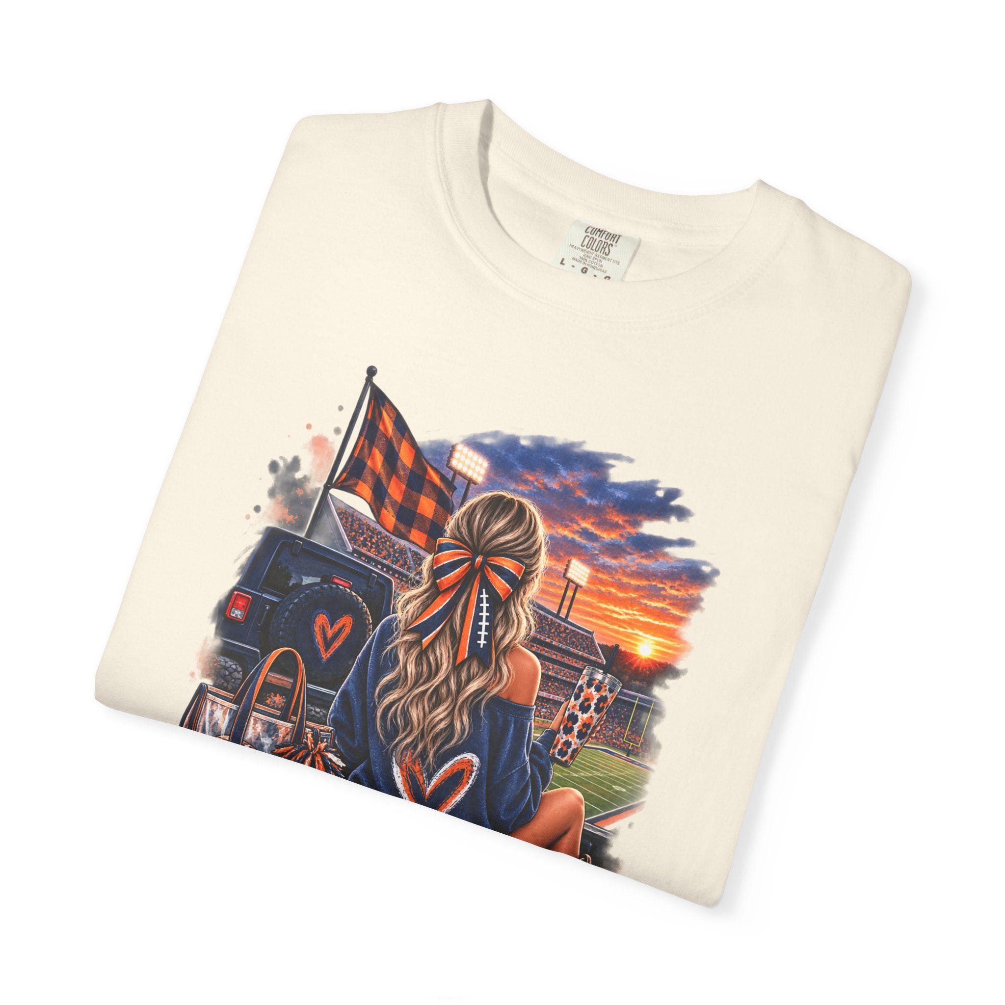 Southern Roots & Football T-Shirt — Tailgate Mom Graphic Tee