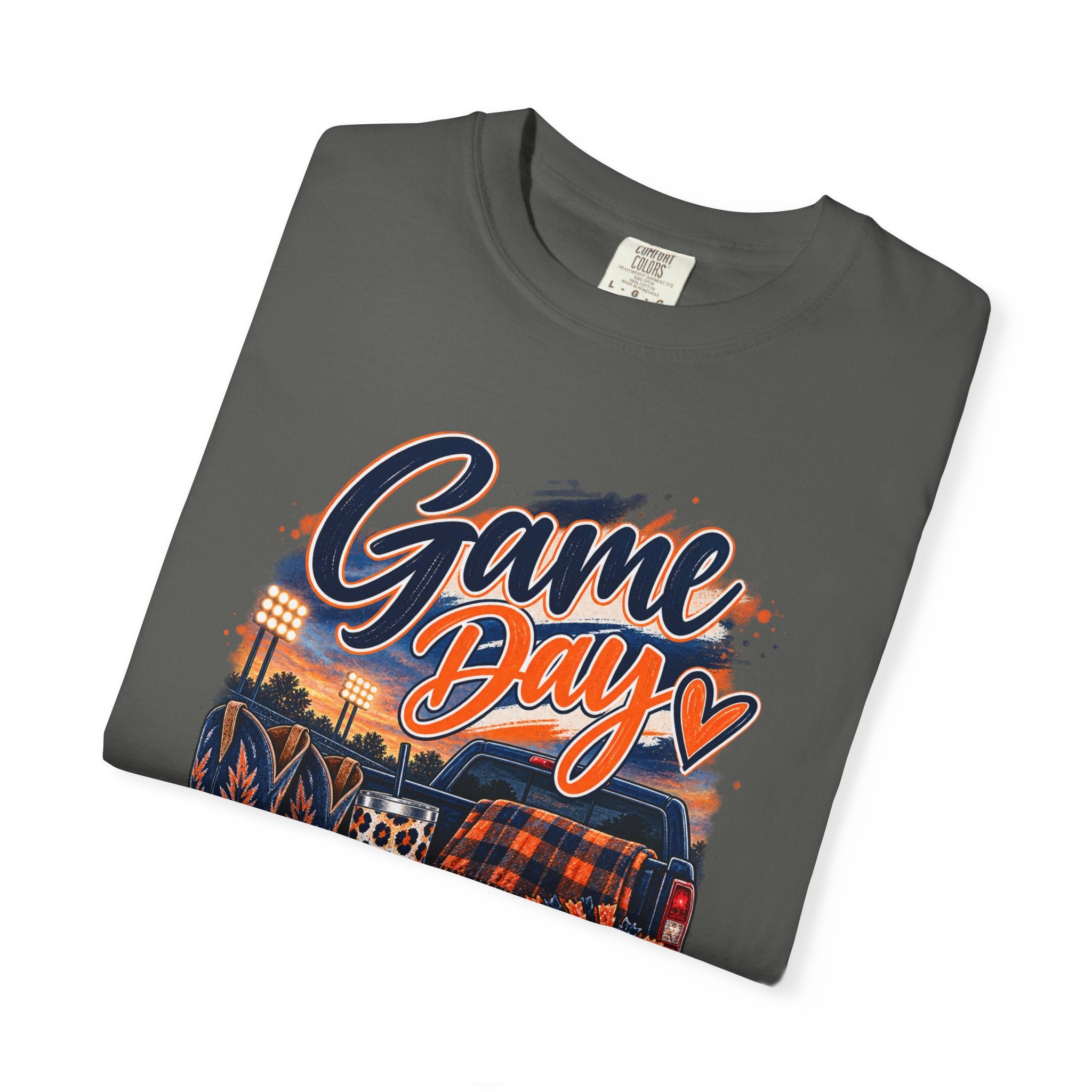 Game Day T-Shirt — Boots, Brews & Touchdowns Football Tee