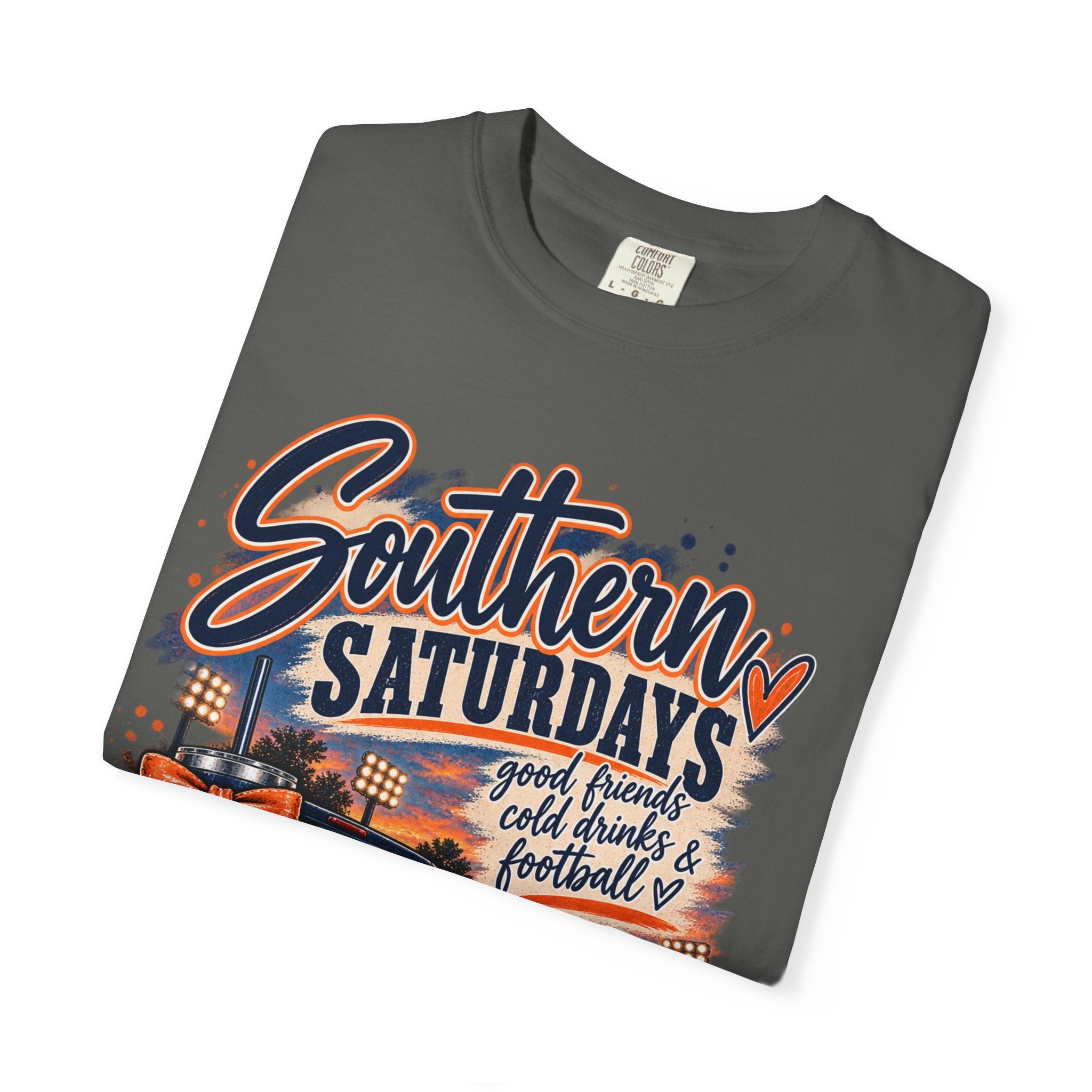 Southern Saturdays Football T-Shirt — Game Day Tailgate Tee