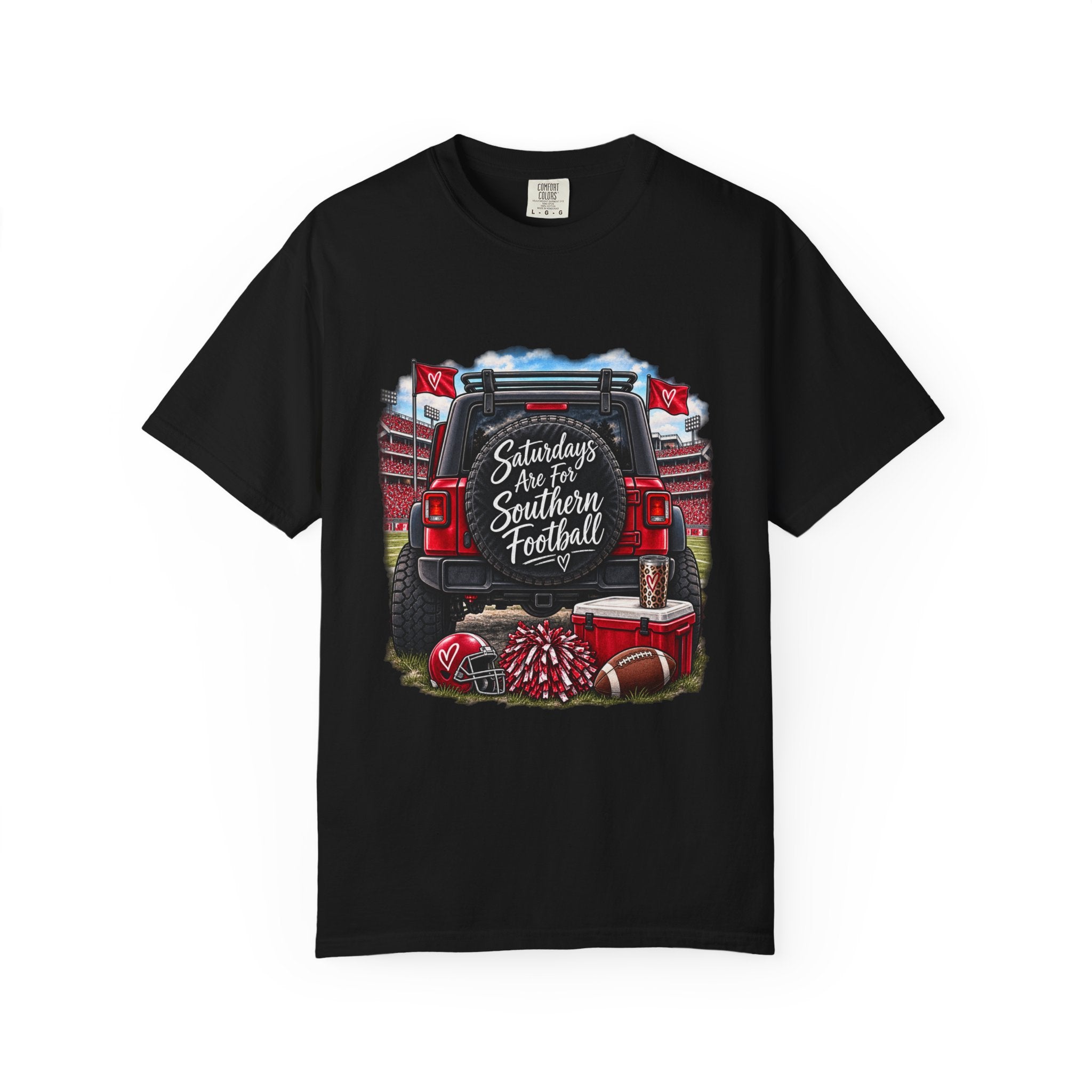 Southern Football Tailgate T-Shirt – “Saturdays are for Southern Football” Truck Tailgate Design