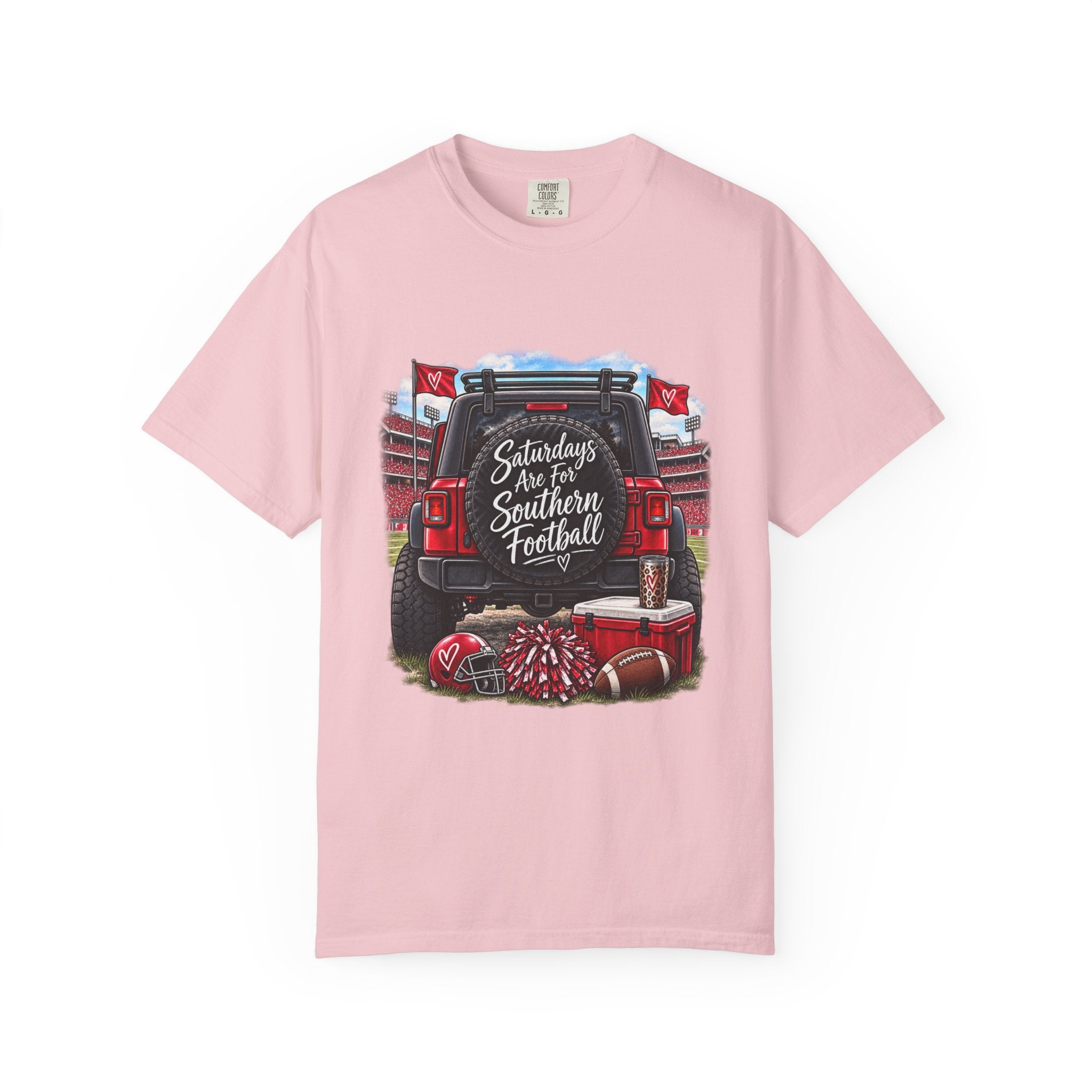 Southern Football Tailgate T-Shirt – “Saturdays are for Southern Football” Truck Tailgate Design