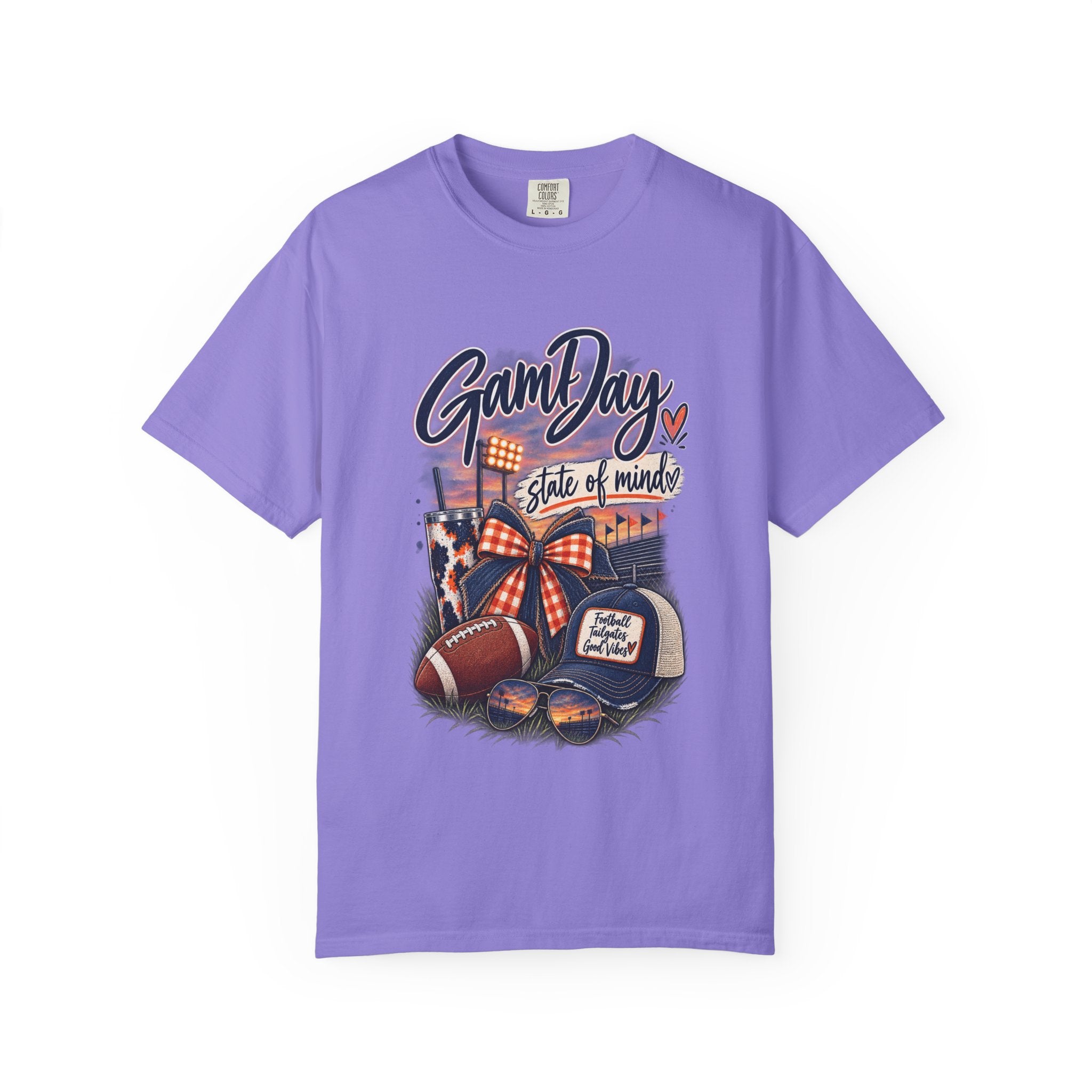 Game Day State of Mind T-Shirt — Football Tailgate Fan Tee