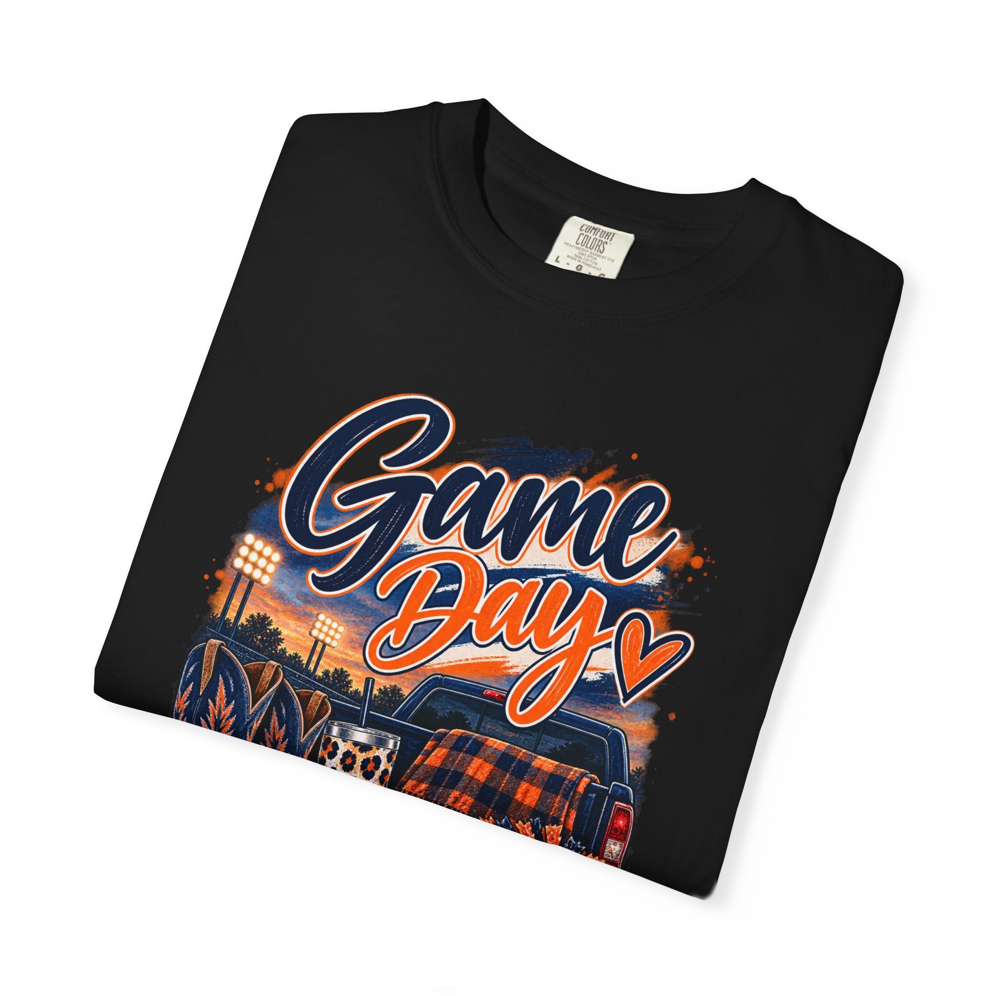 Game Day T-Shirt — Boots, Brews & Touchdowns Football Tee