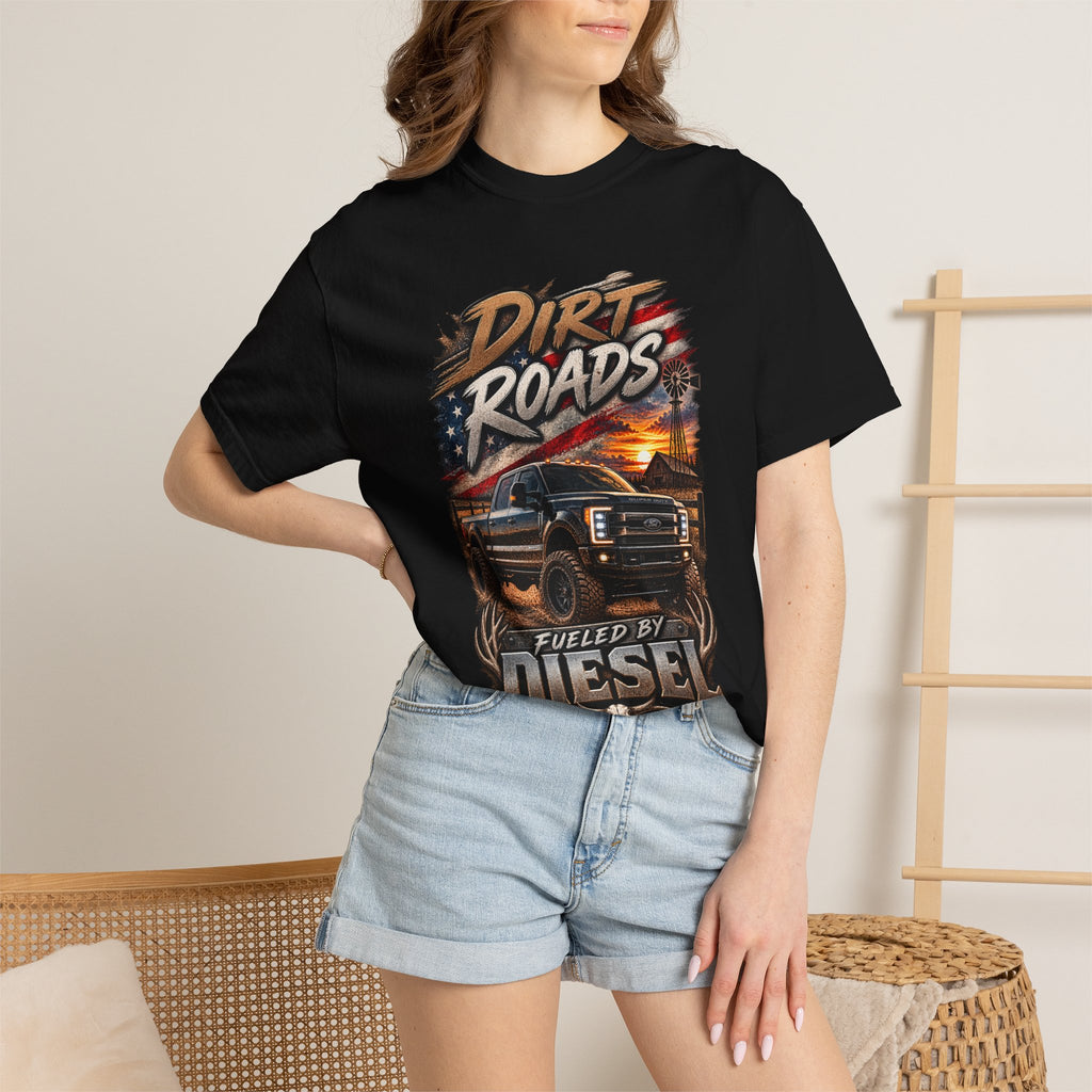 Dirt Roads Fueled by Diesel T-Shirt