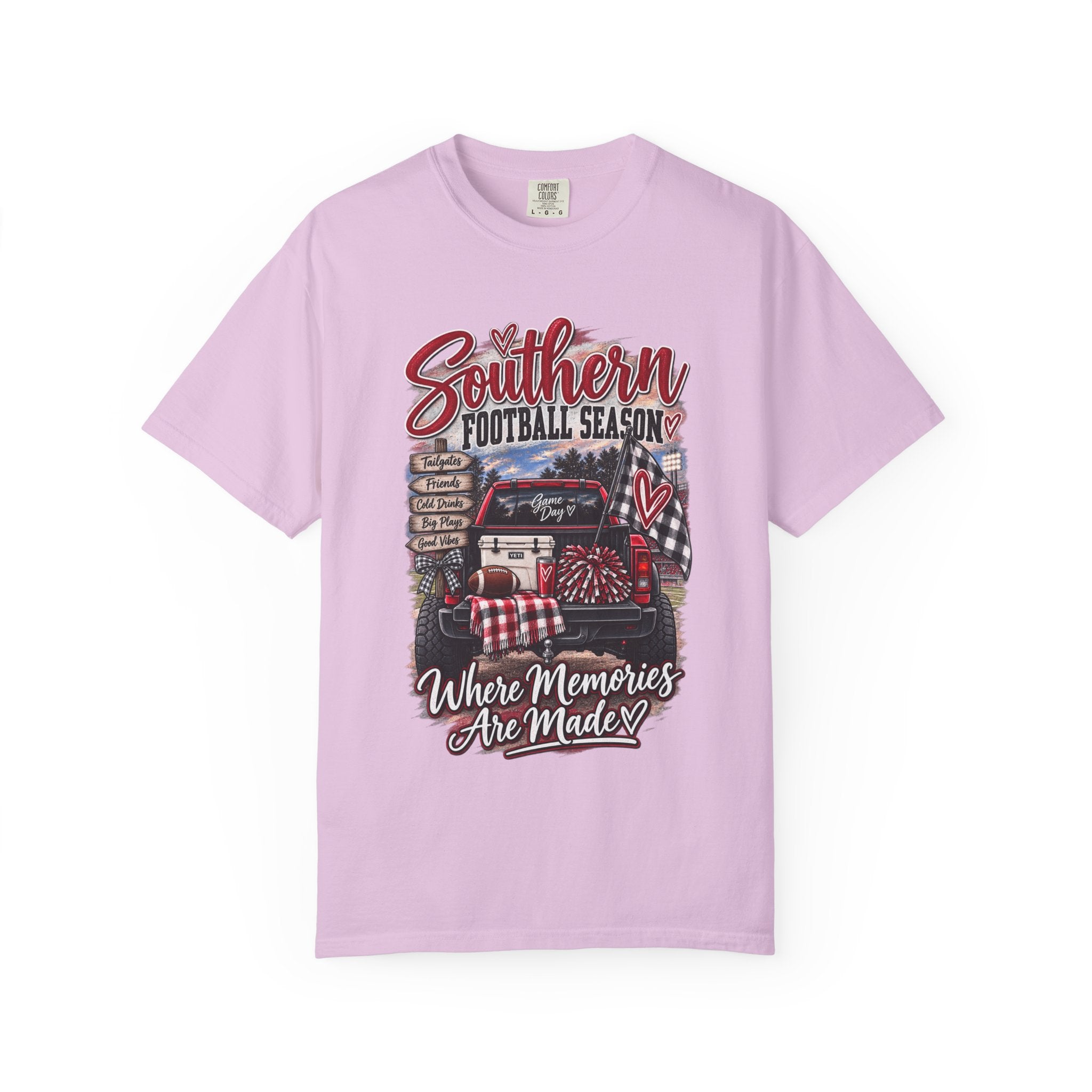 Southern Football Season T-Shirt – "Where Memories Are Made" Tailgate Tee