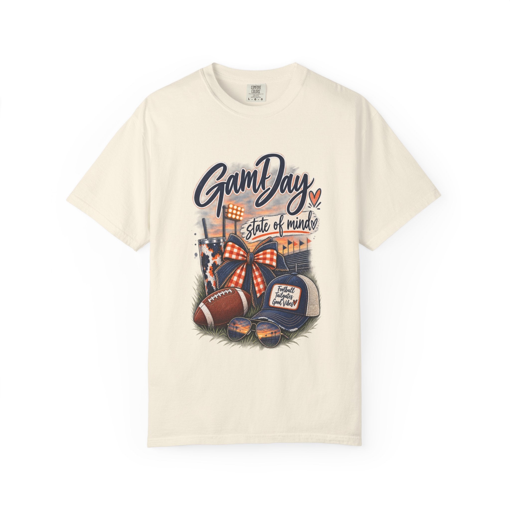 Game Day State of Mind T-Shirt — Football Tailgate Fan Tee
