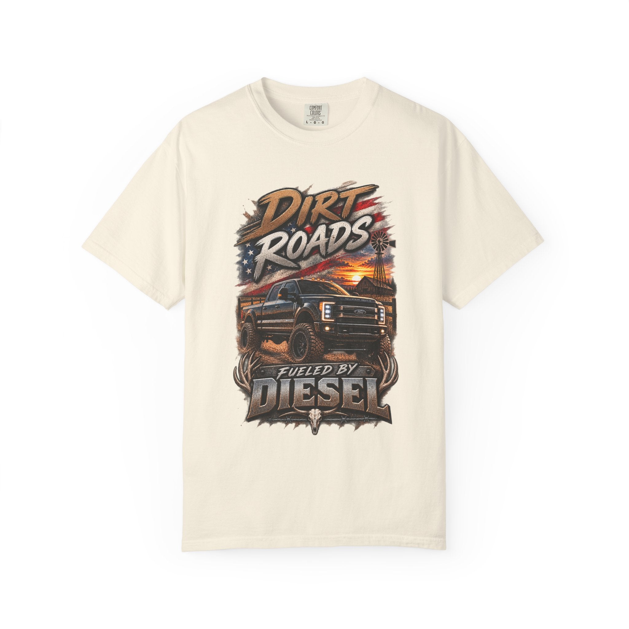 Dirt Roads Fueled by Diesel T-Shirt