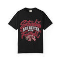 Saturdays Are Better With Football T-Shirt – Crimson & White Game Day Tee
