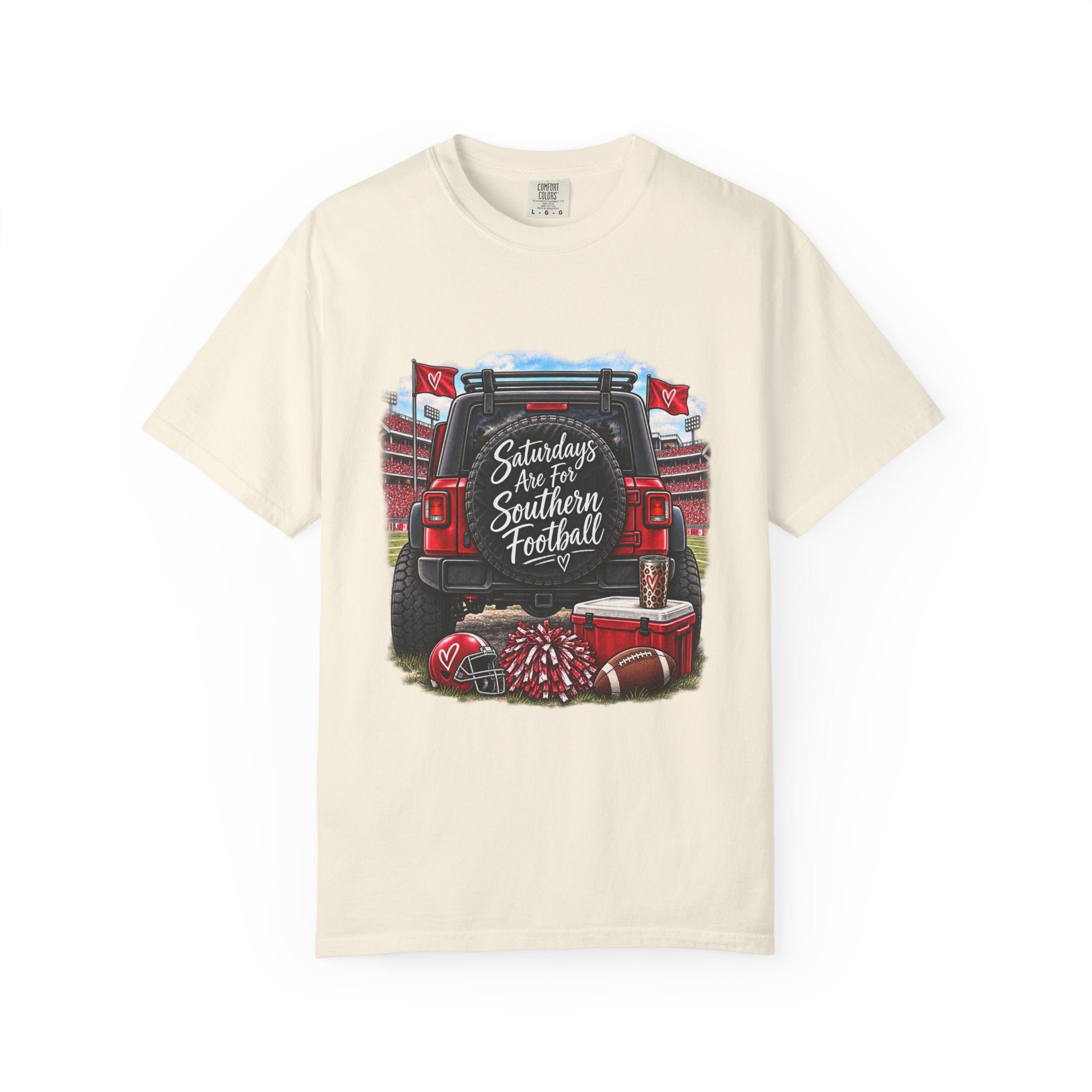 Southern Football Tailgate T-Shirt – “Saturdays are for Southern Football” Truck Tailgate Design
