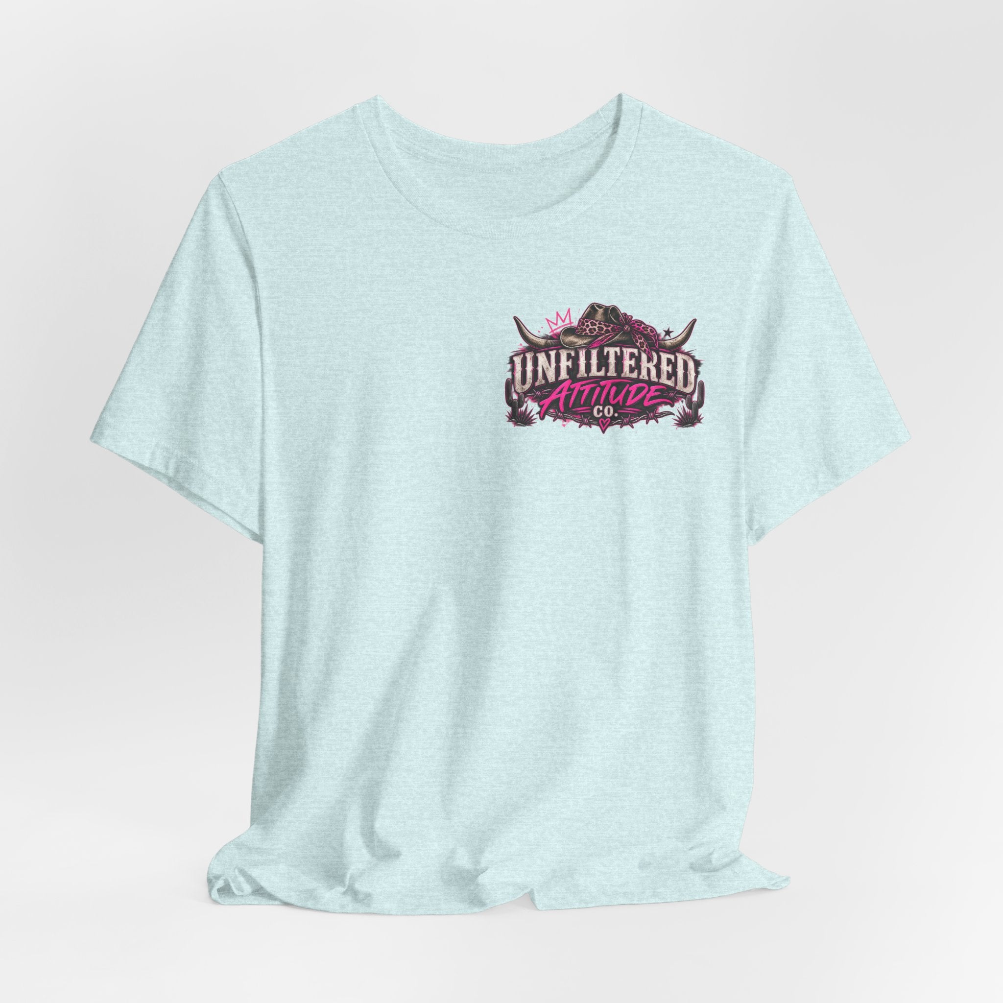 Boots On, Filter Off Tee — Western Cowgirl Graphic T-Shirt