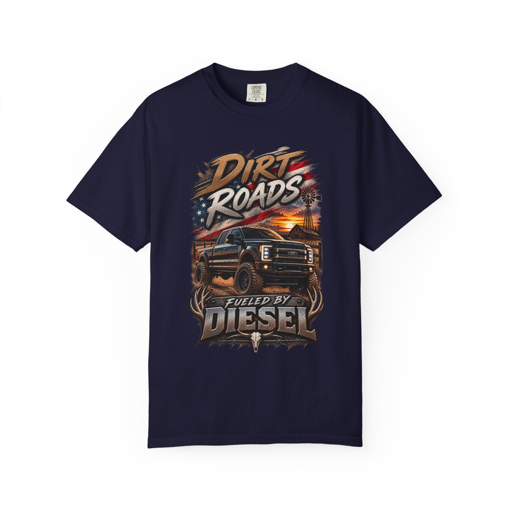 Dirt Roads Fueled by Diesel T-Shirt