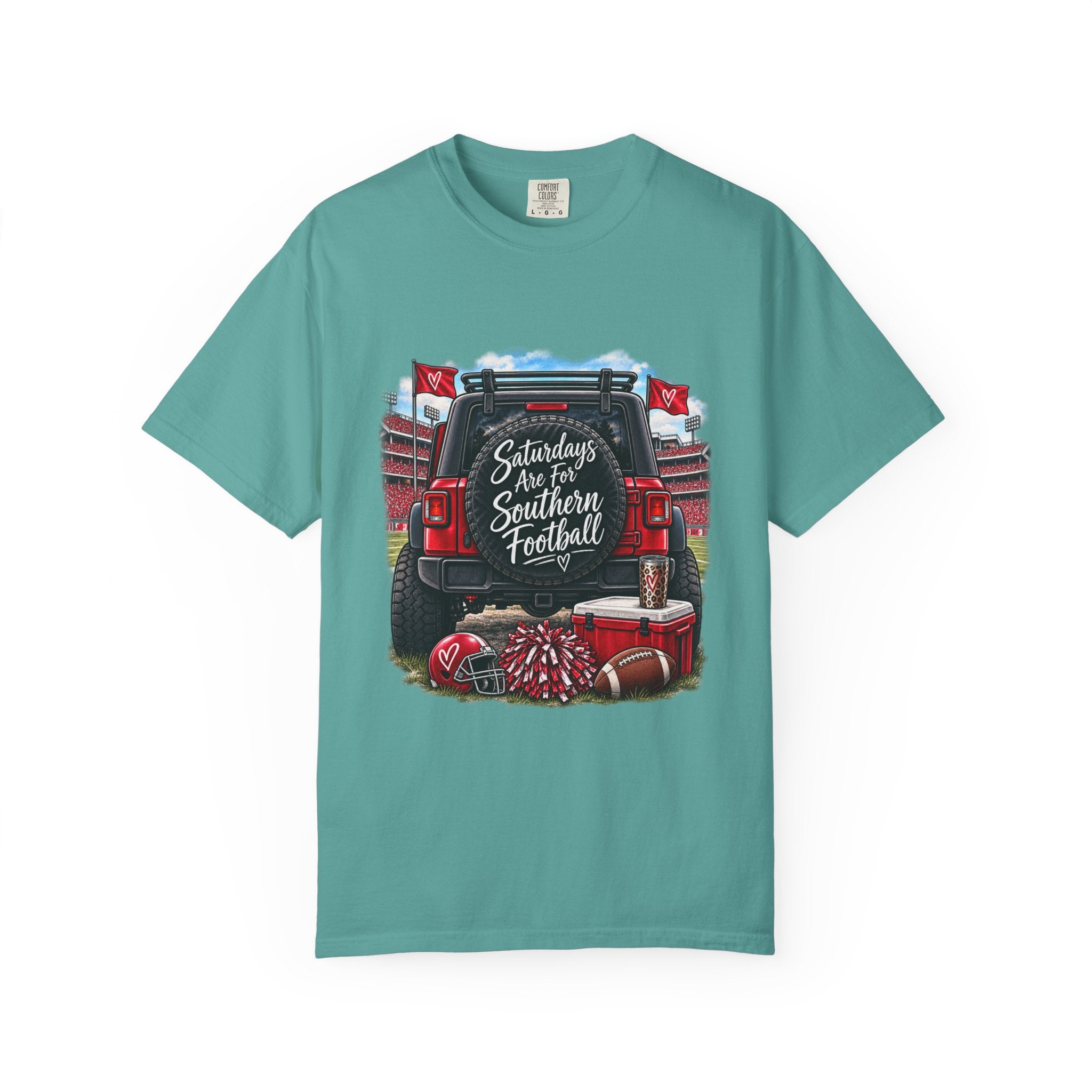 Southern Football Tailgate T-Shirt – “Saturdays are for Southern Football” Truck Tailgate Design