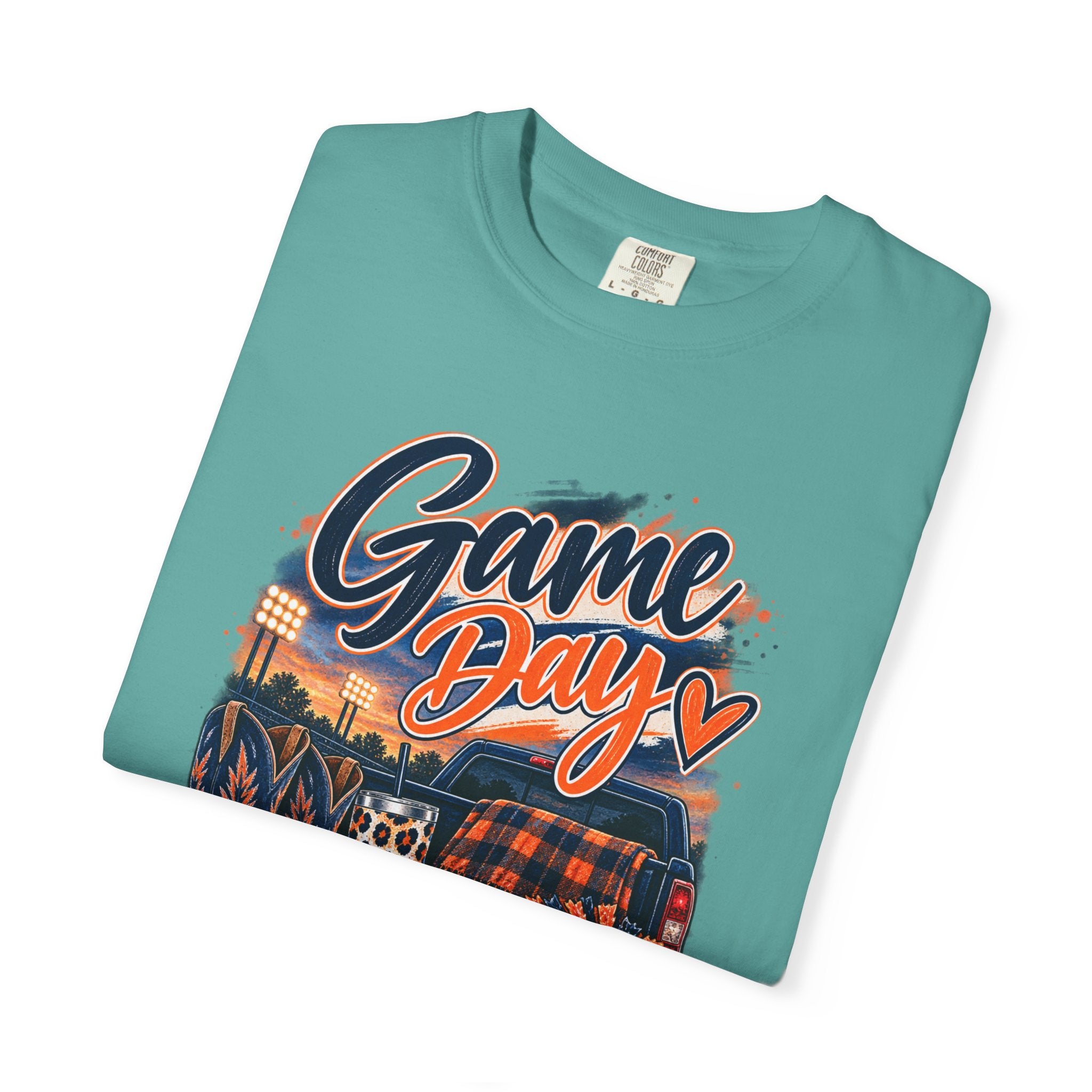 Game Day T-Shirt — Boots, Brews & Touchdowns Football Tee