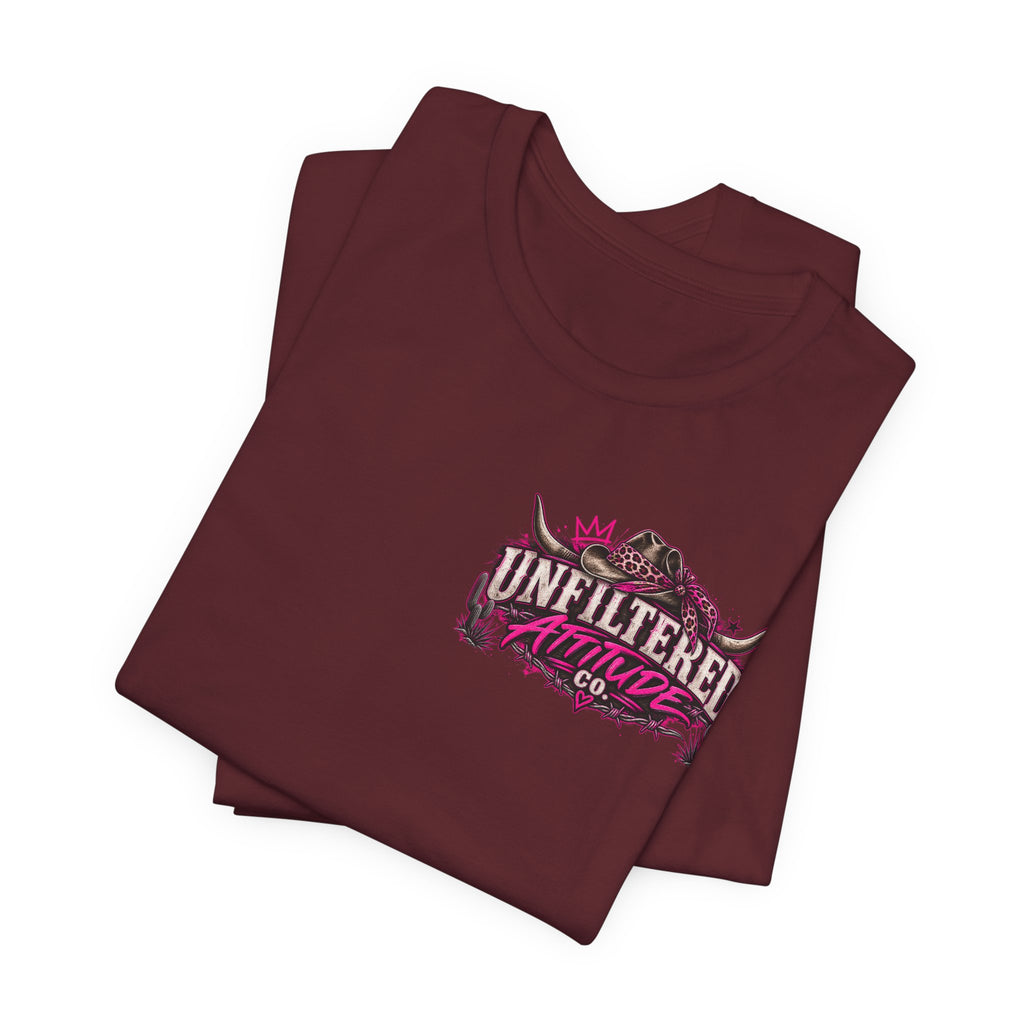 Boots On, Filter Off Tee — Western Cowgirl Graphic T-Shirt