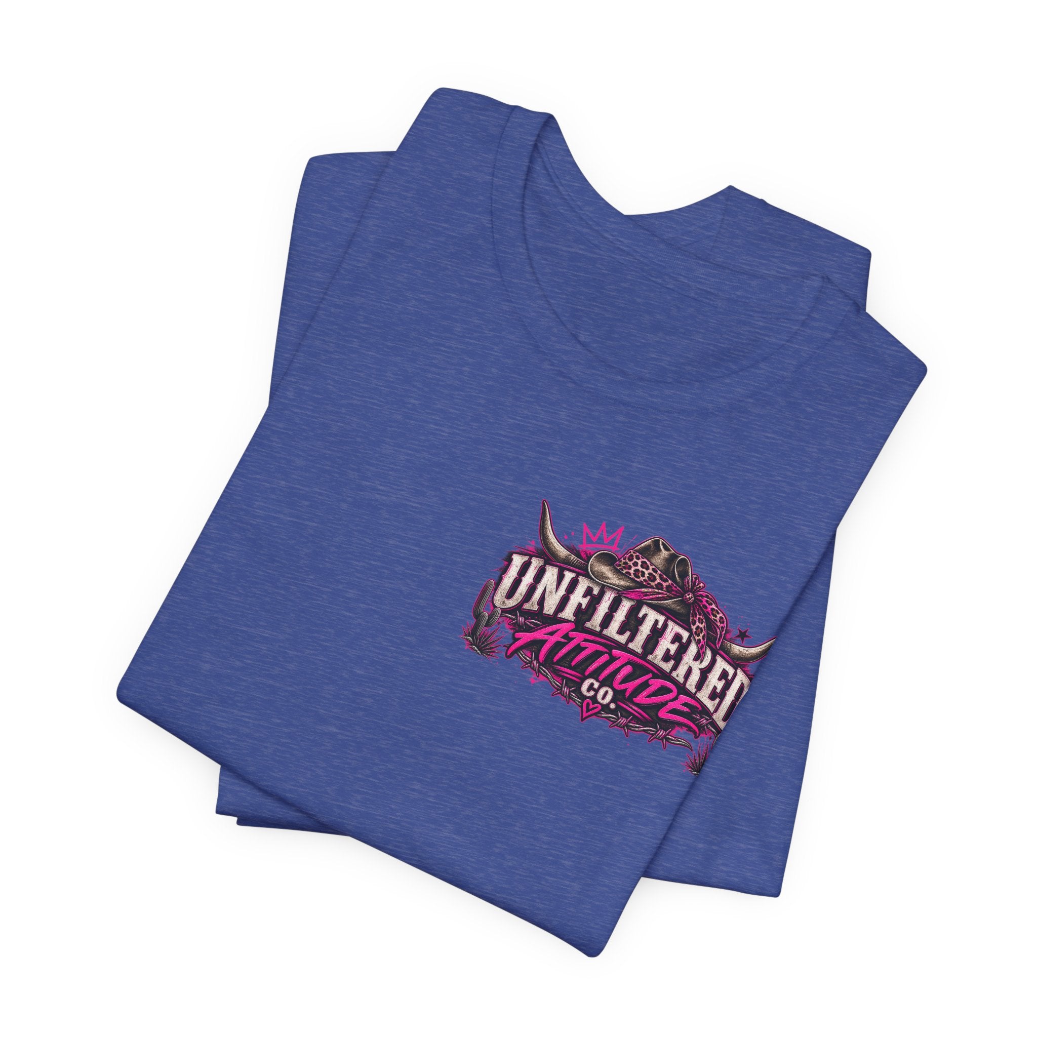Boots On, Filter Off Tee — Western Cowgirl Graphic T-Shirt
