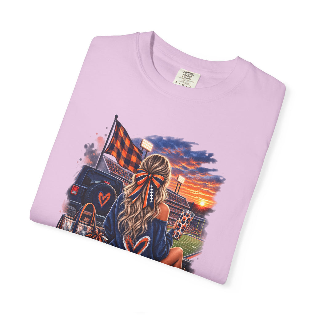 Southern Roots & Football T-Shirt — Tailgate Mom Graphic Tee