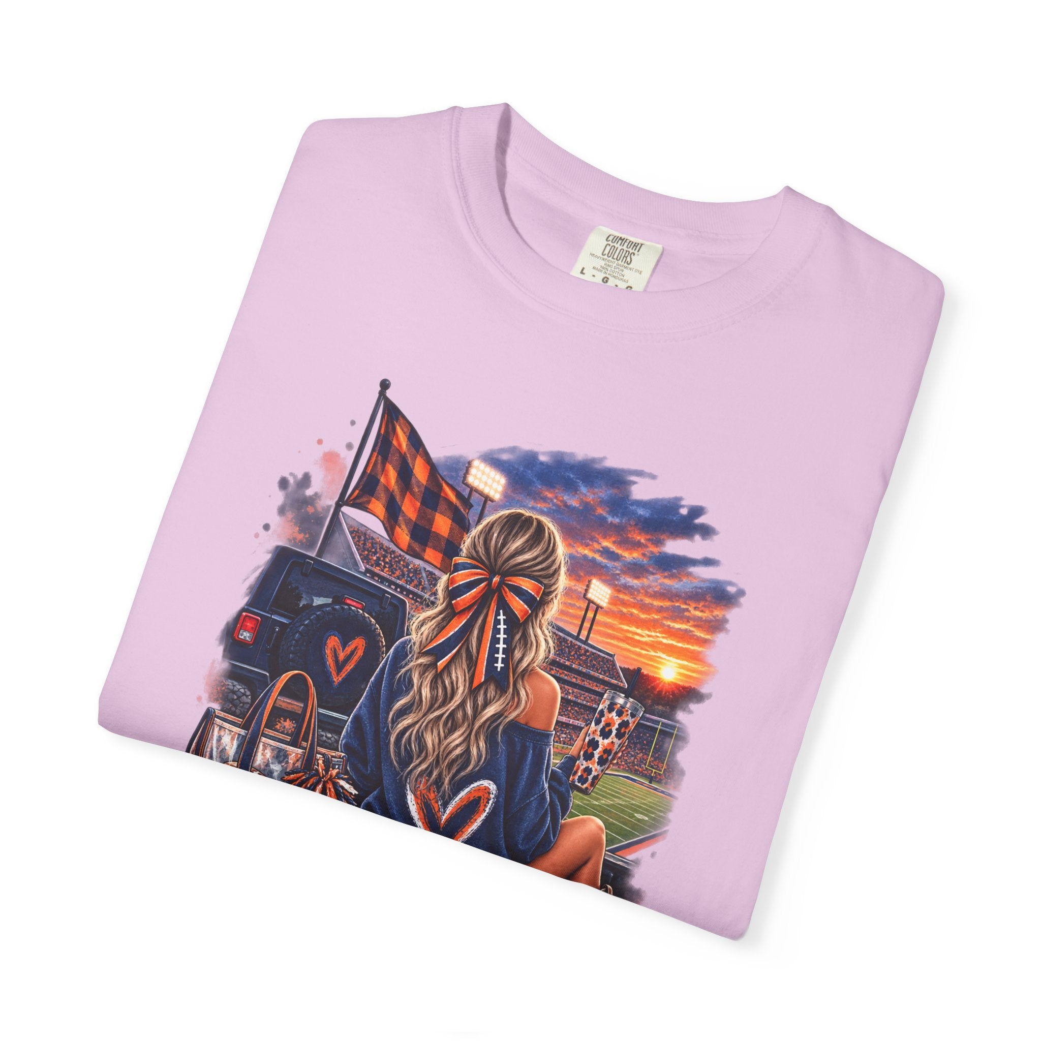 Southern Roots & Football T-Shirt — Tailgate Mom Graphic Tee