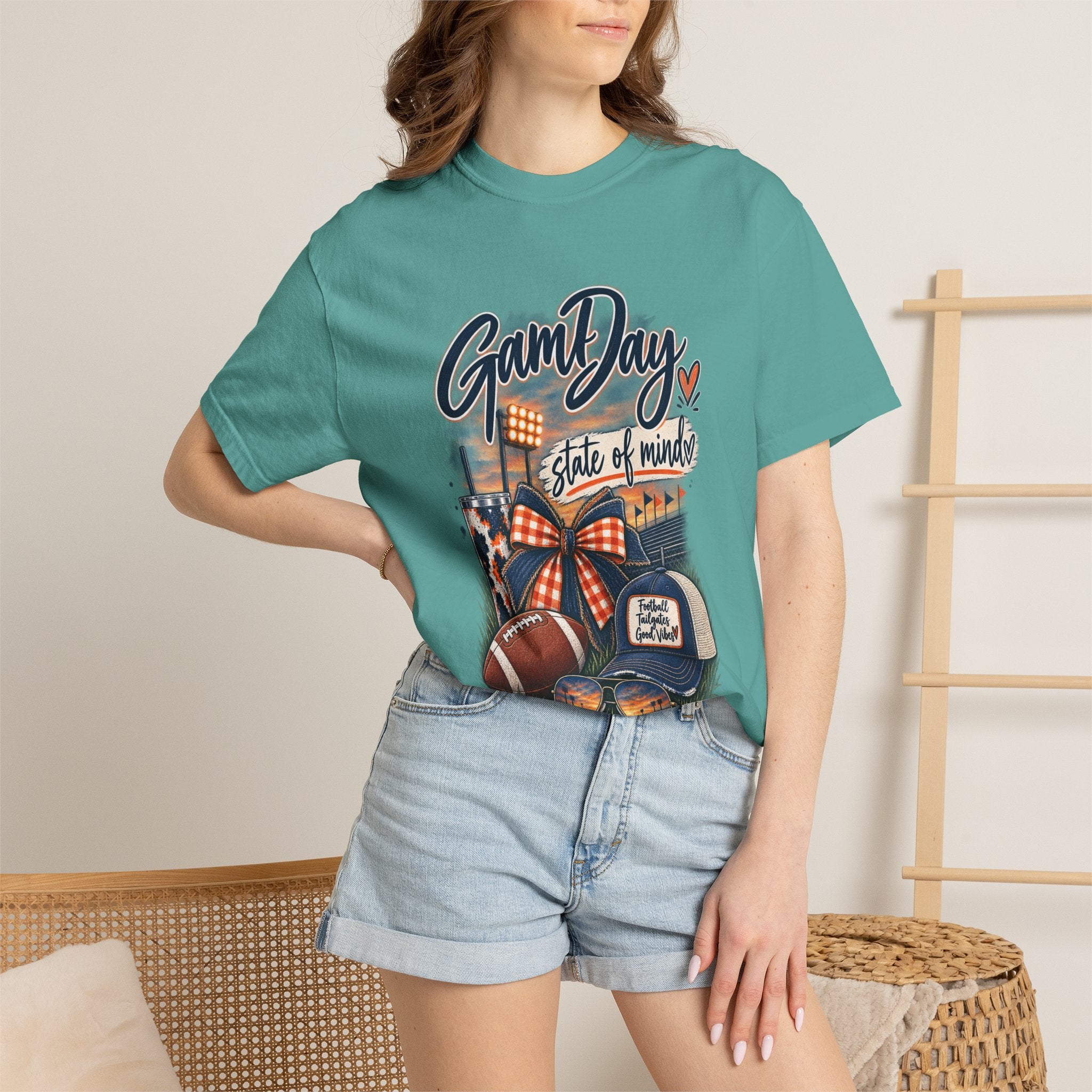 Game Day State of Mind T-Shirt — Football Tailgate Fan Tee