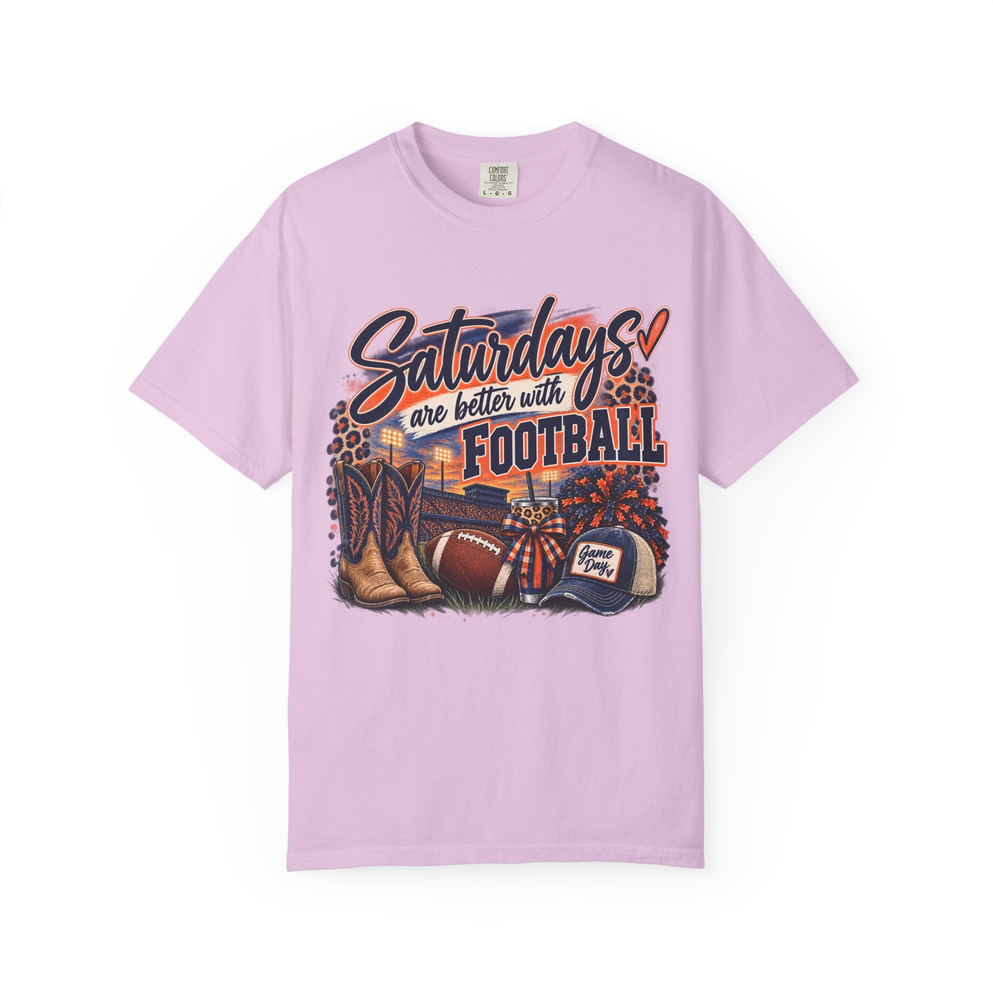 Saturdays Are Better with Football T-Shirt — Vintage Game Day Tee
