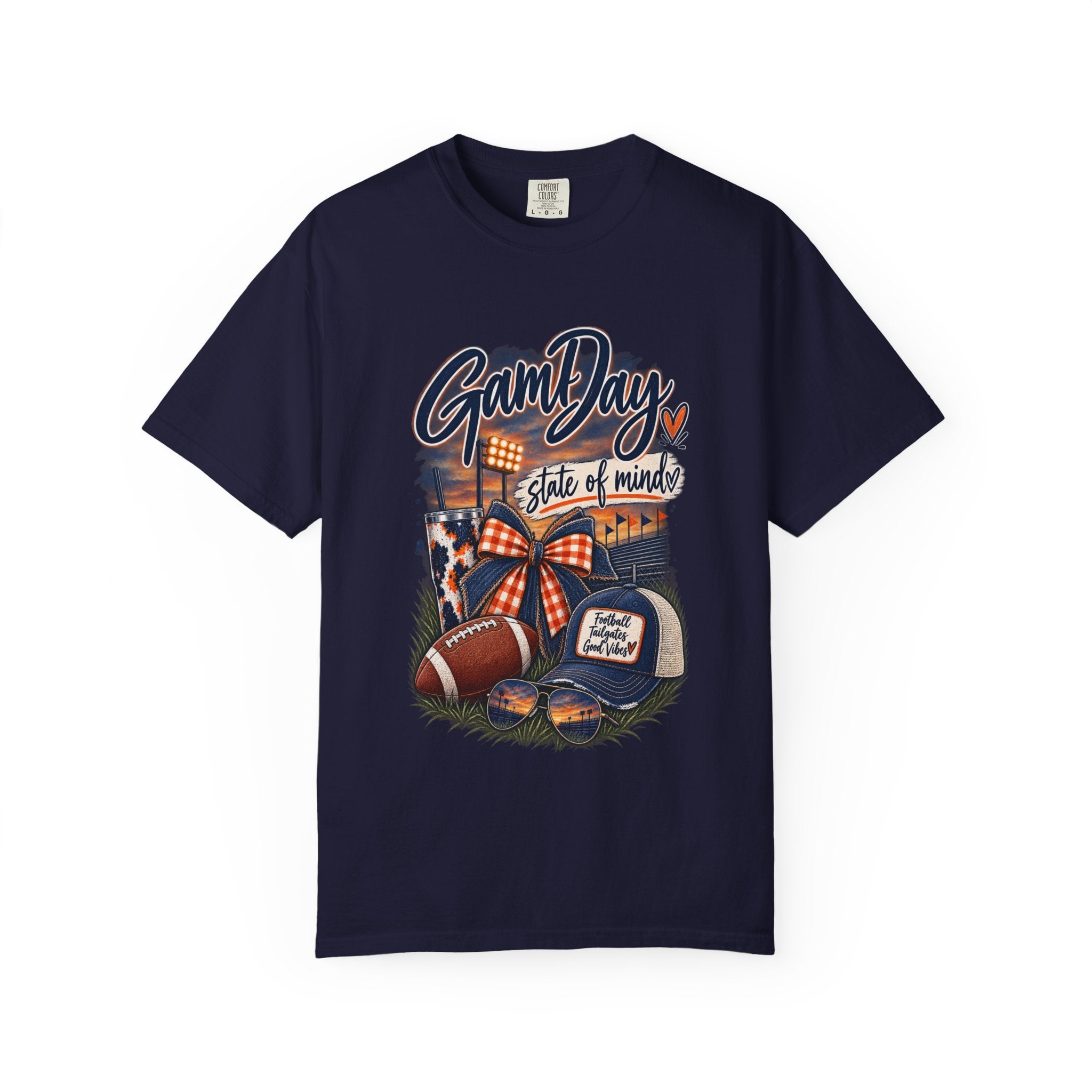 Game Day State of Mind T-Shirt — Football Tailgate Fan Tee