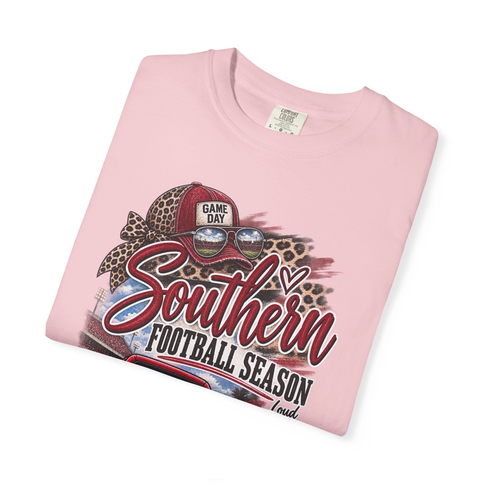 Southern Football Season T-Shirt — Vintage Truck, Cowboy Boots & Helmet Tailgate Tee