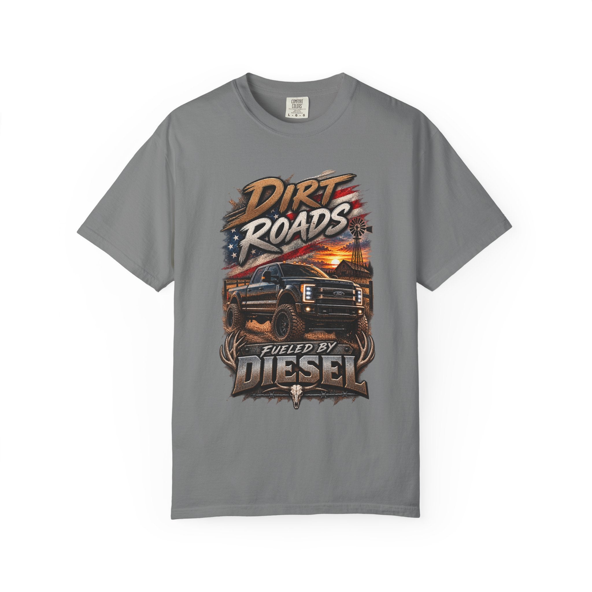 Dirt Roads Fueled by Diesel T-Shirt