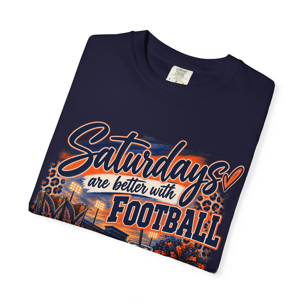 Saturdays Are Better with Football T-Shirt — Vintage Game Day Tee
