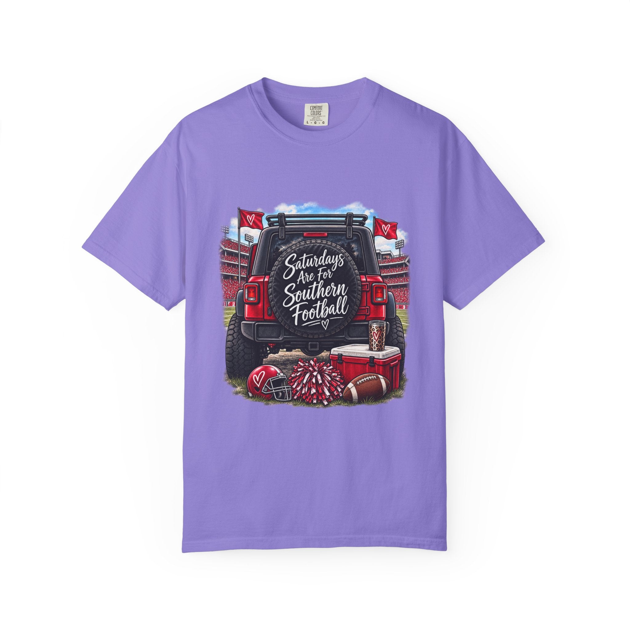 Southern Football Tailgate T-Shirt – “Saturdays are for Southern Football” Truck Tailgate Design